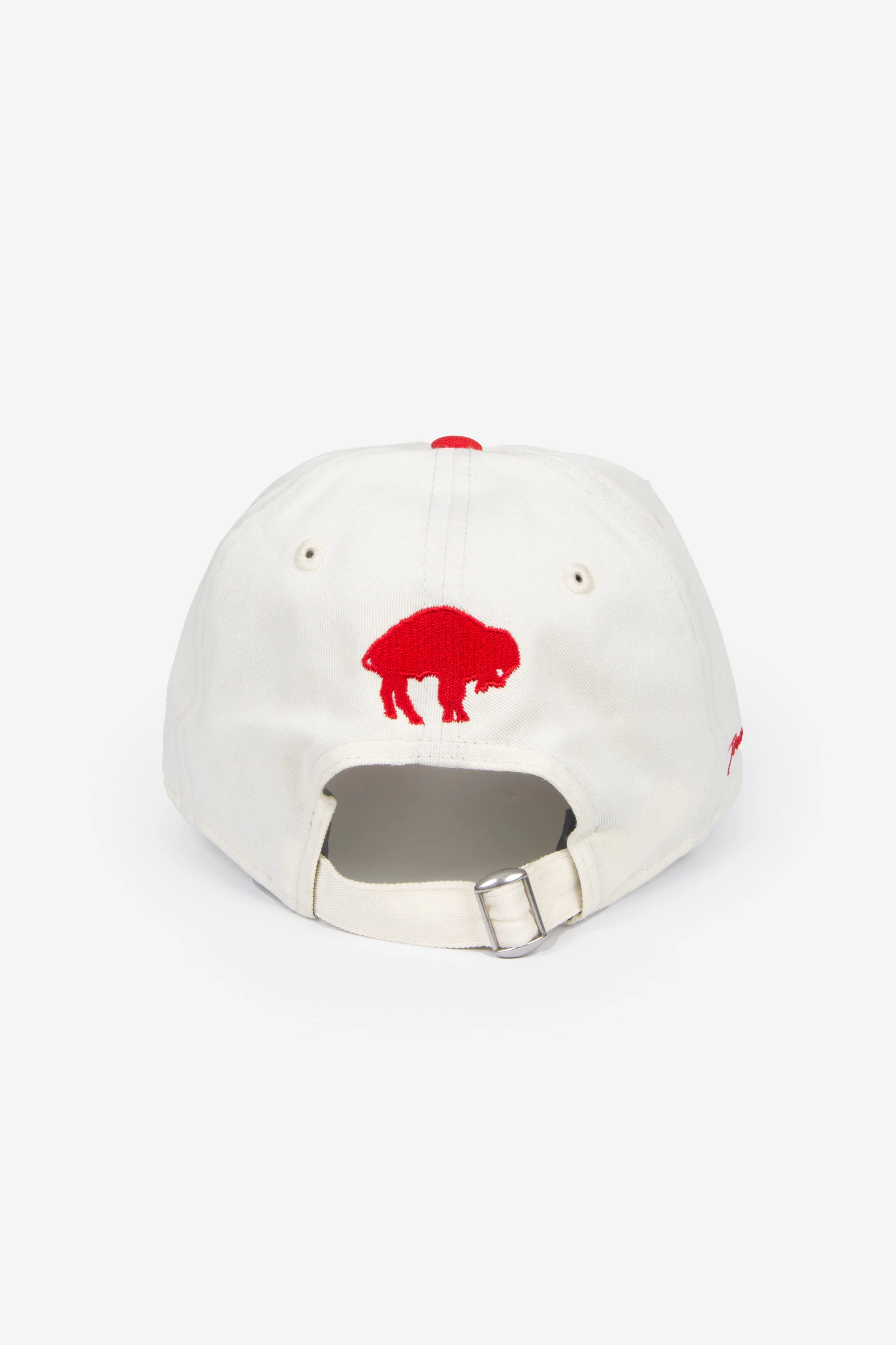 Buffalo Bills Mafia 9TWENTY Adjustable Cap - Ivory / Red - Image 3