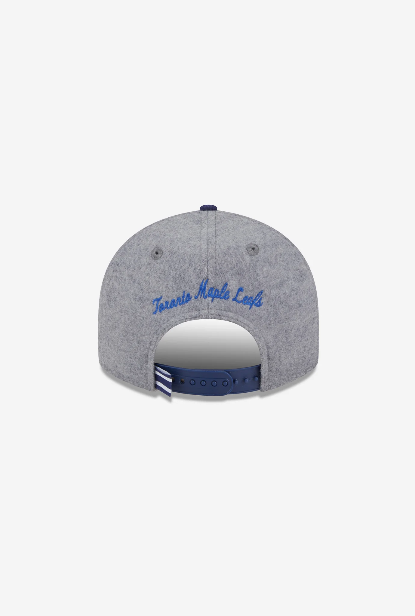 Toronto Maple Leafs Wool 9FIFTY Snapback - Grey - Image 3
