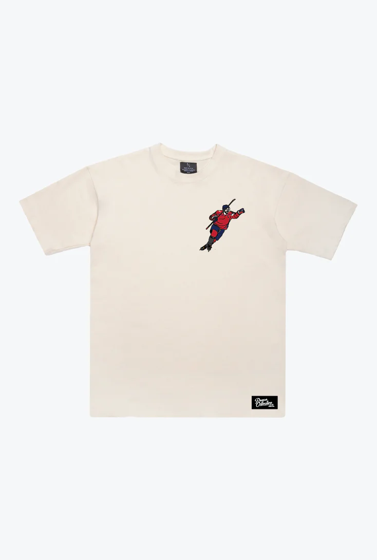 Alexander Ovechkin Heavyweight T-Shirt - Ivory - Image 2