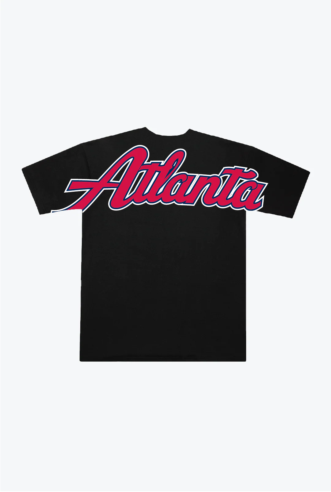 Atlanta Braves Spirit Heavyweight T-Shirt - Black - Image 2