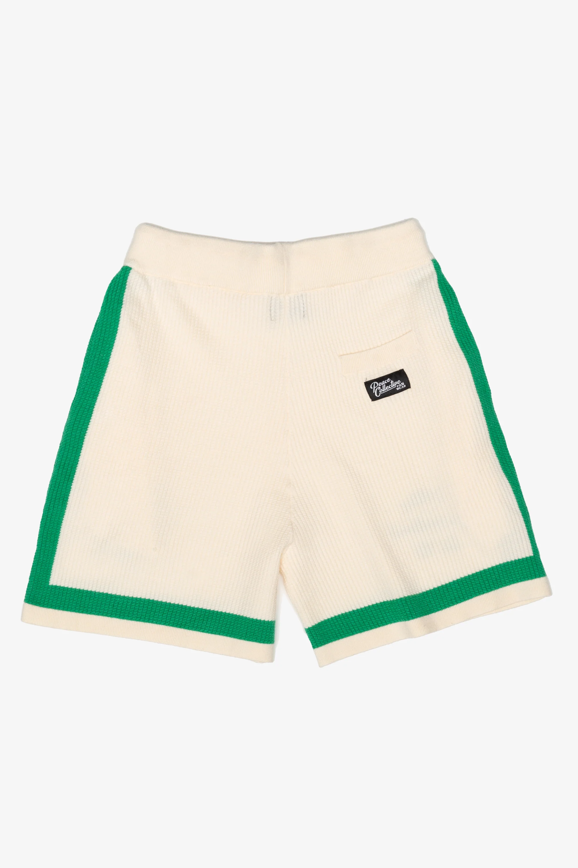 Boston Celtics Knit Basketball Shorts - Ivory - Image 3