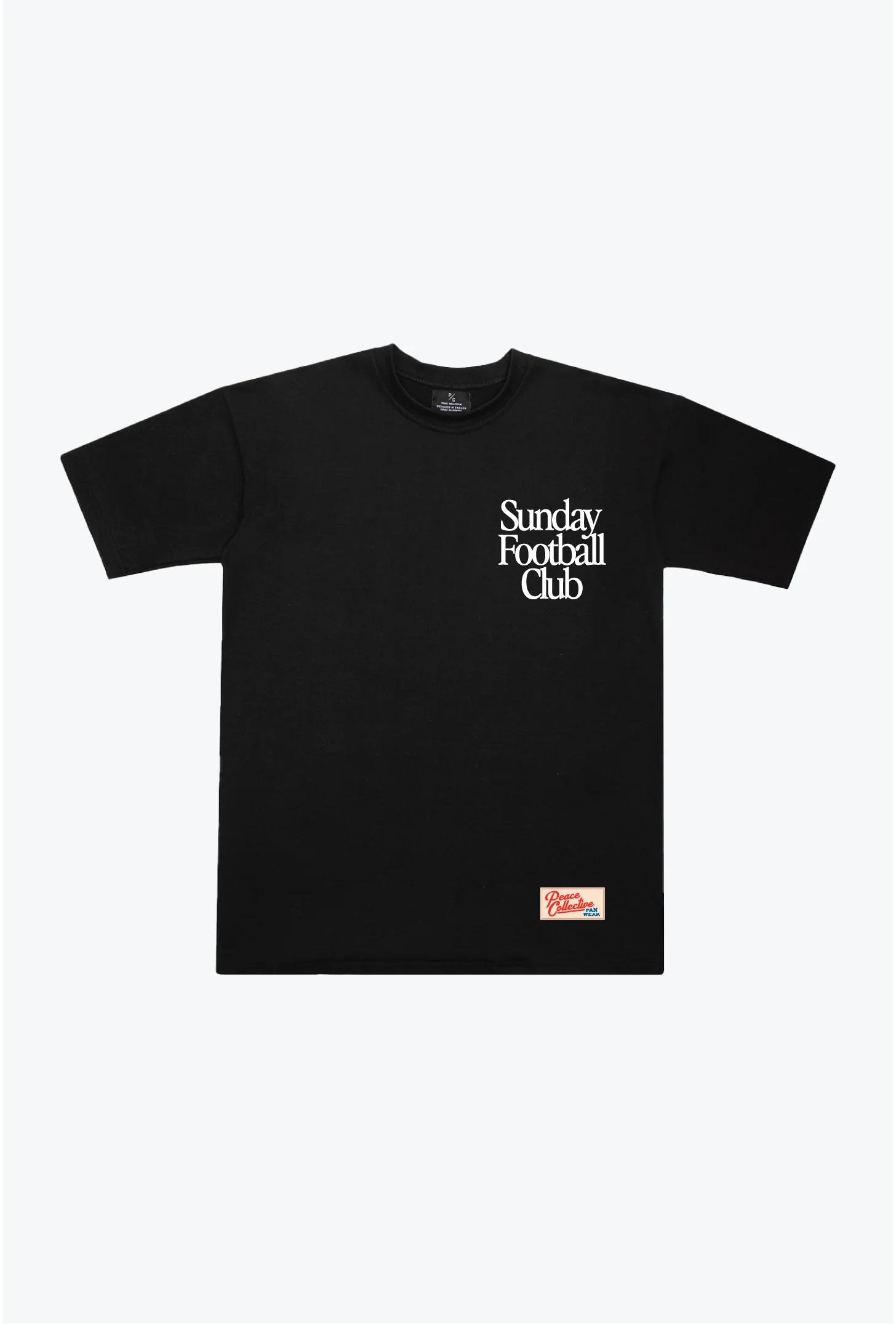 Chicago Bears Sunday Football Club Heavyweight T-Shirt - Black - Image 2