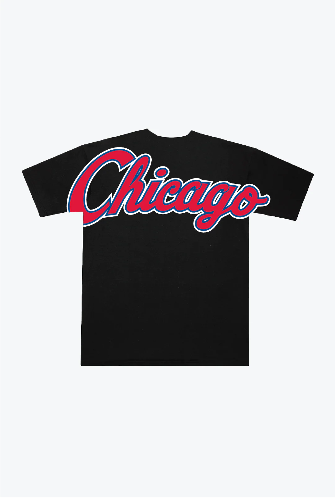 Chicago Cubs Spirit Heavyweight T-Shirt - Black - Image 2