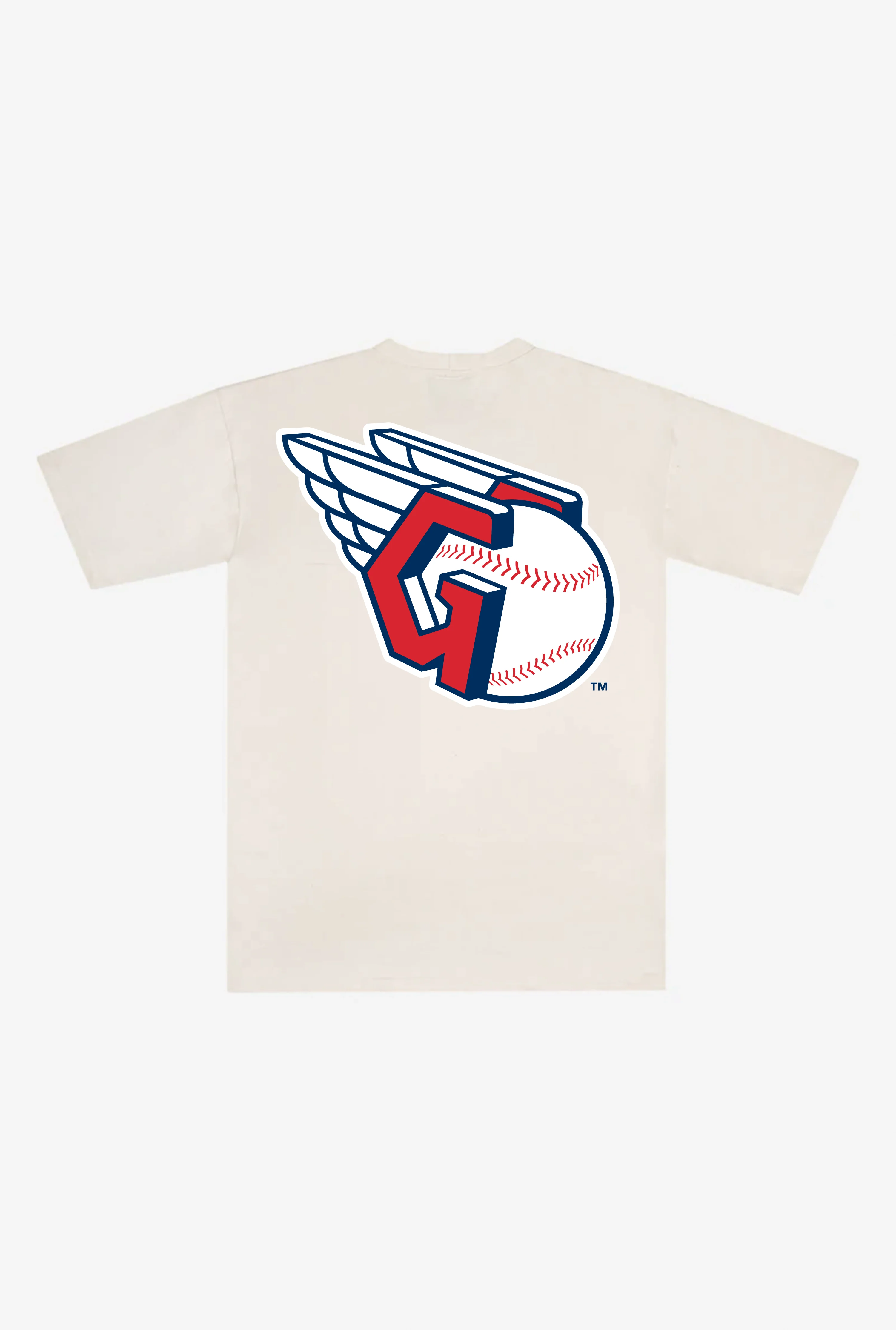 Cleveland Guardians Heavyweight T-Shirt - Natural - Image 2