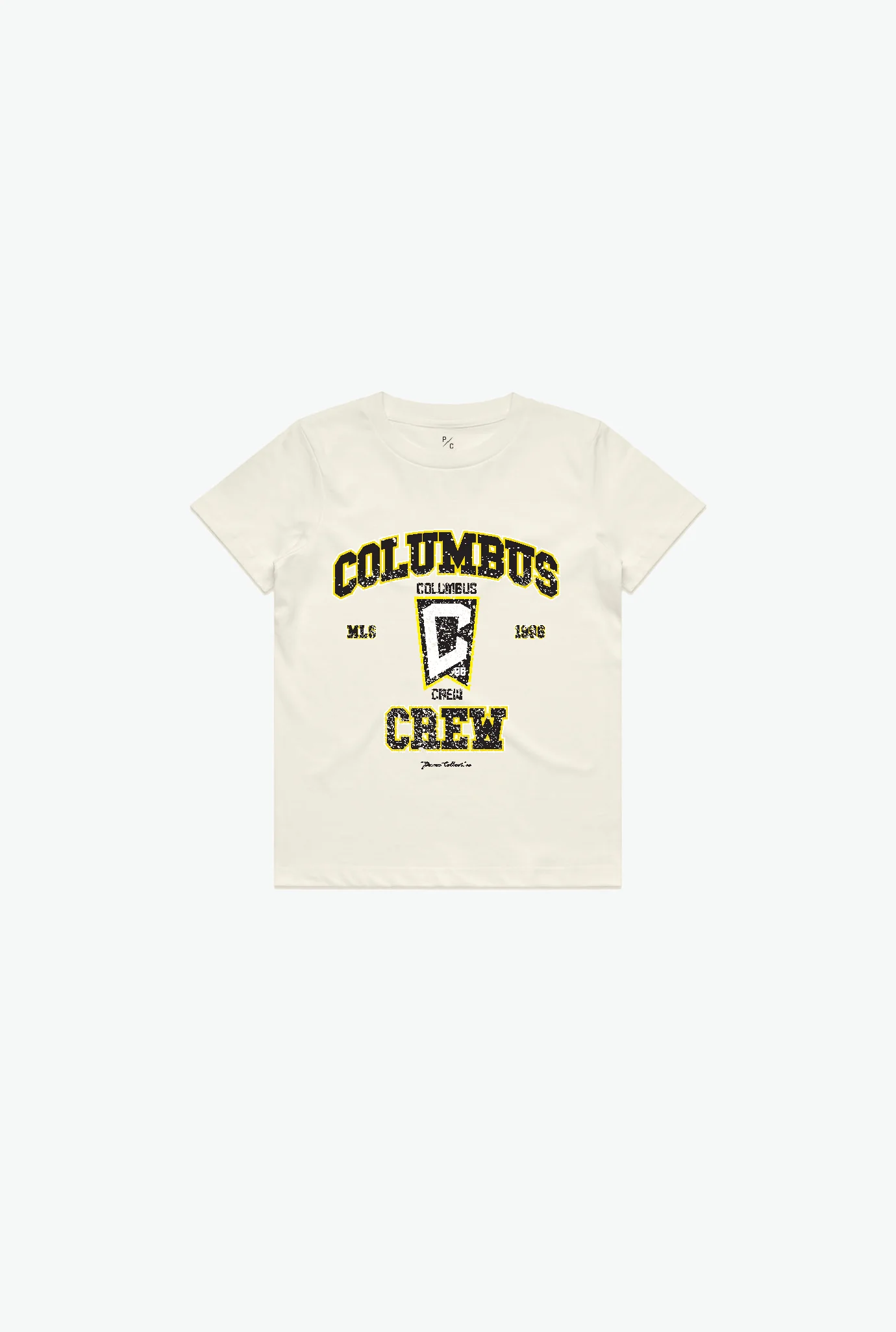 Columbus Crew Vintage Washed Kids T-Shirt - Ivory