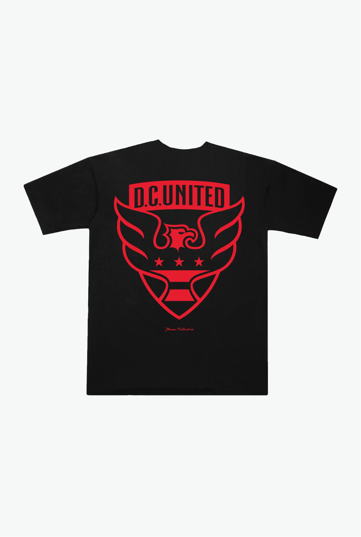 D.C. United Essentials Heavyweight T-Shirt - Black - Image 2