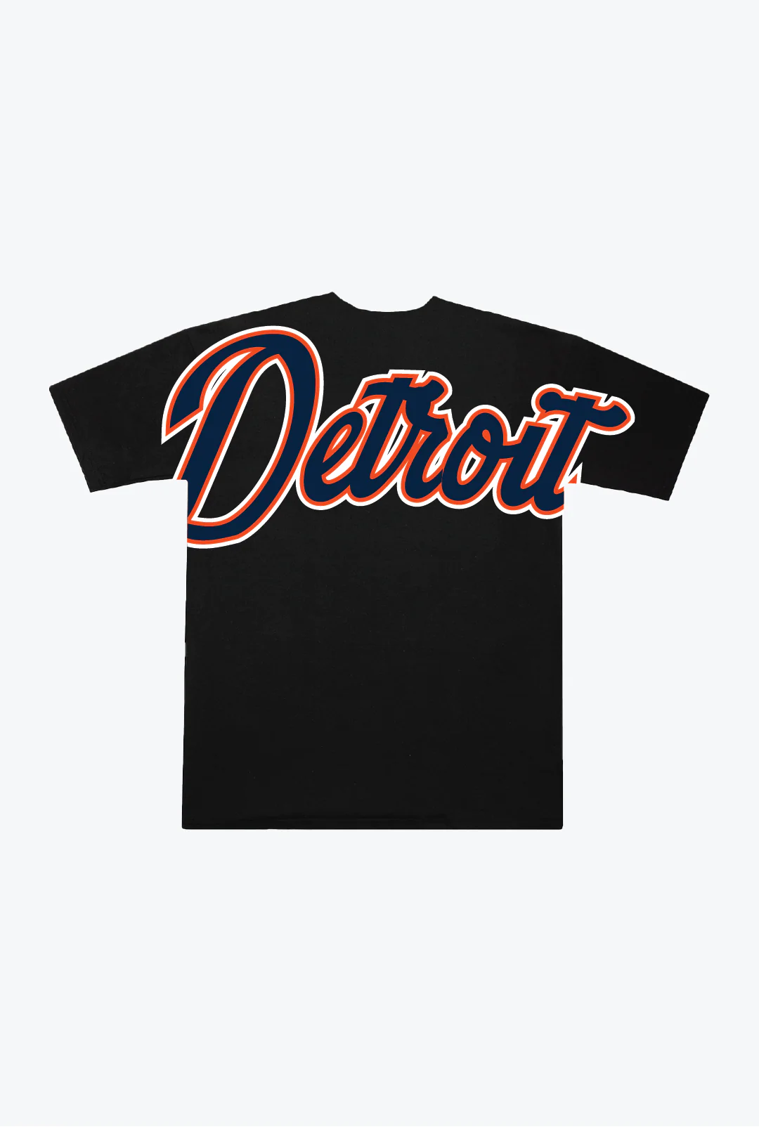 Detroit Tigers Spirit Heavyweight T-Shirt - Black - Image 3