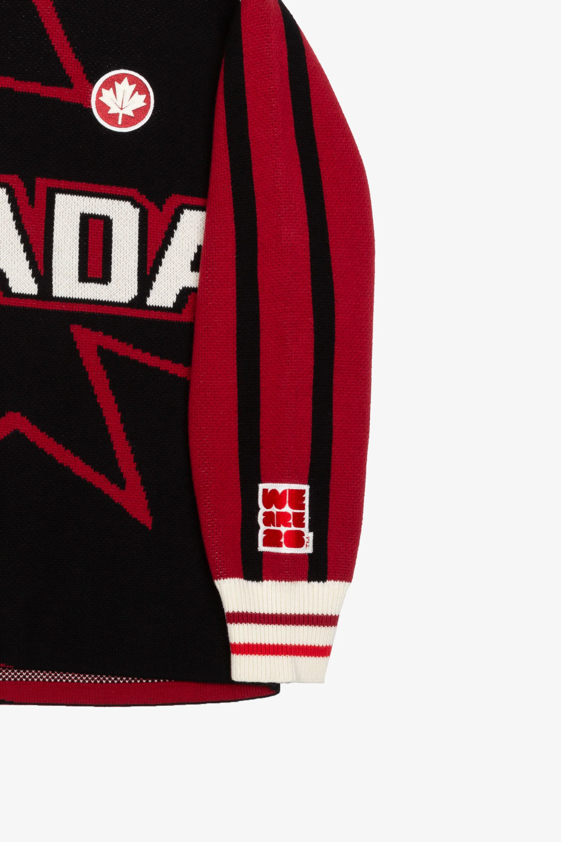 FIFA World Cup 2026™ Canada Knit Long Sleeve Jersey - Black - Image 8
