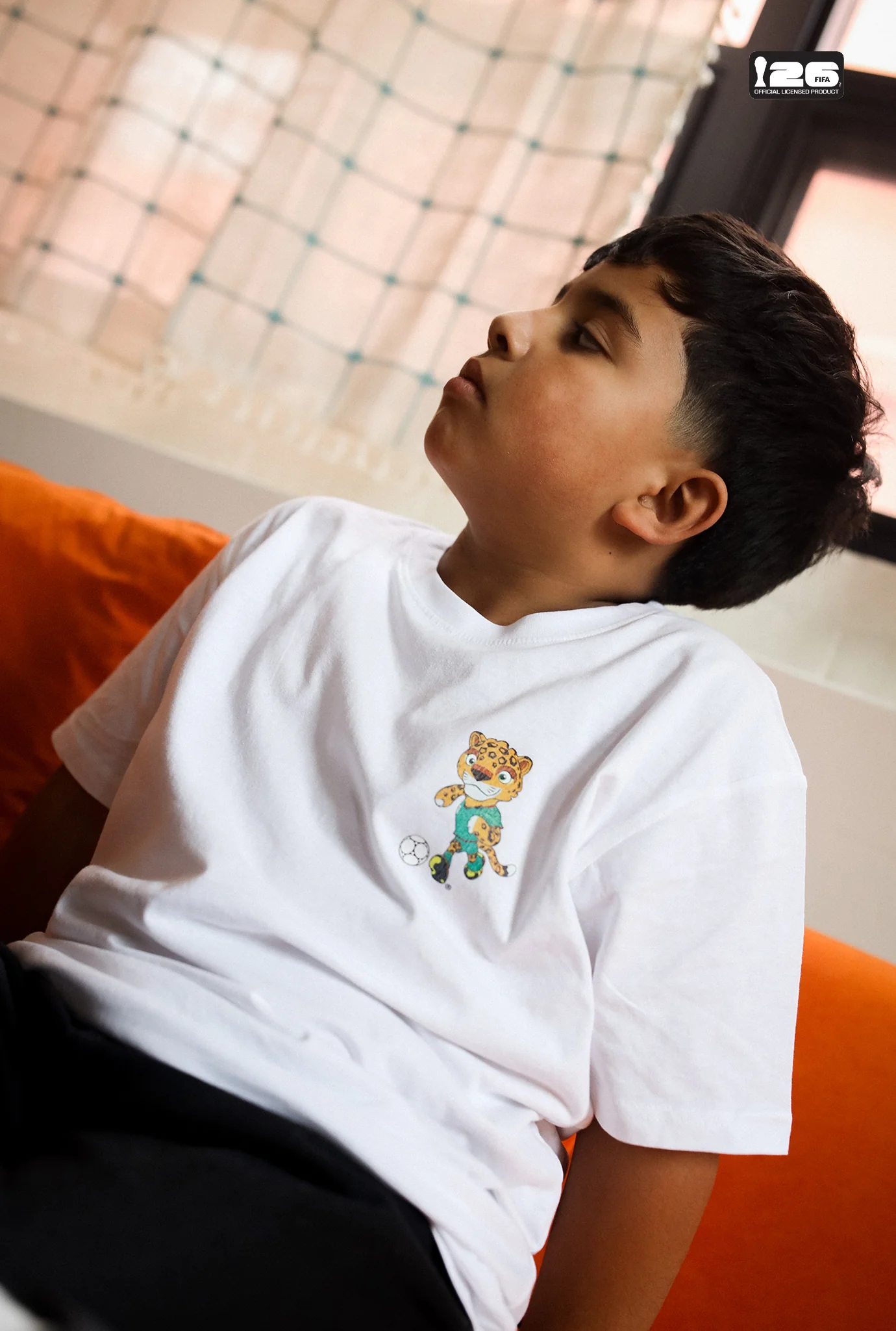 FIFA World Cup 2026™ Mexico Mascot Youth T-Shirt - White - Image 4