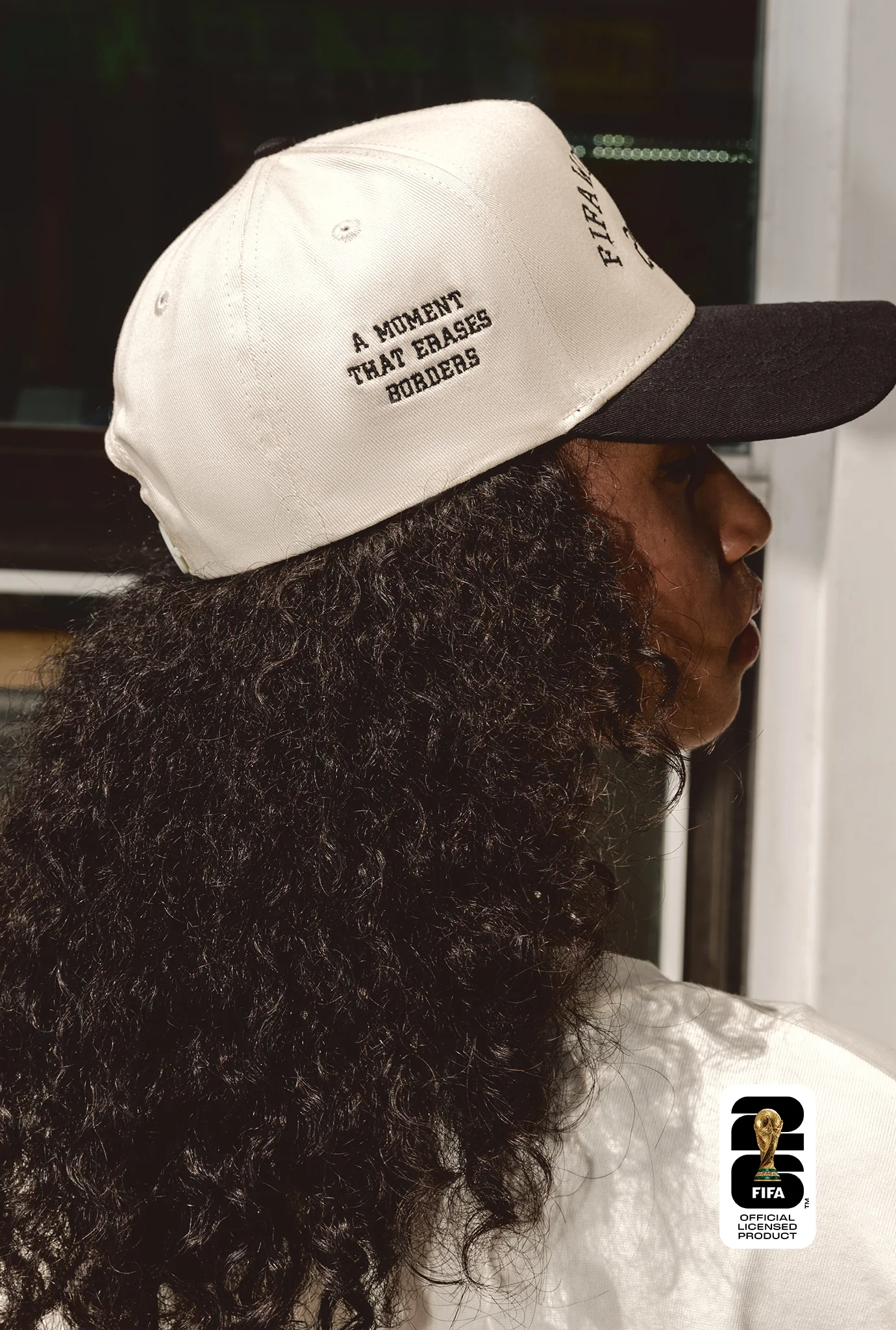 FIFA World Cup 2026™ A-Frame Cap - Ivory / Black - Image 2