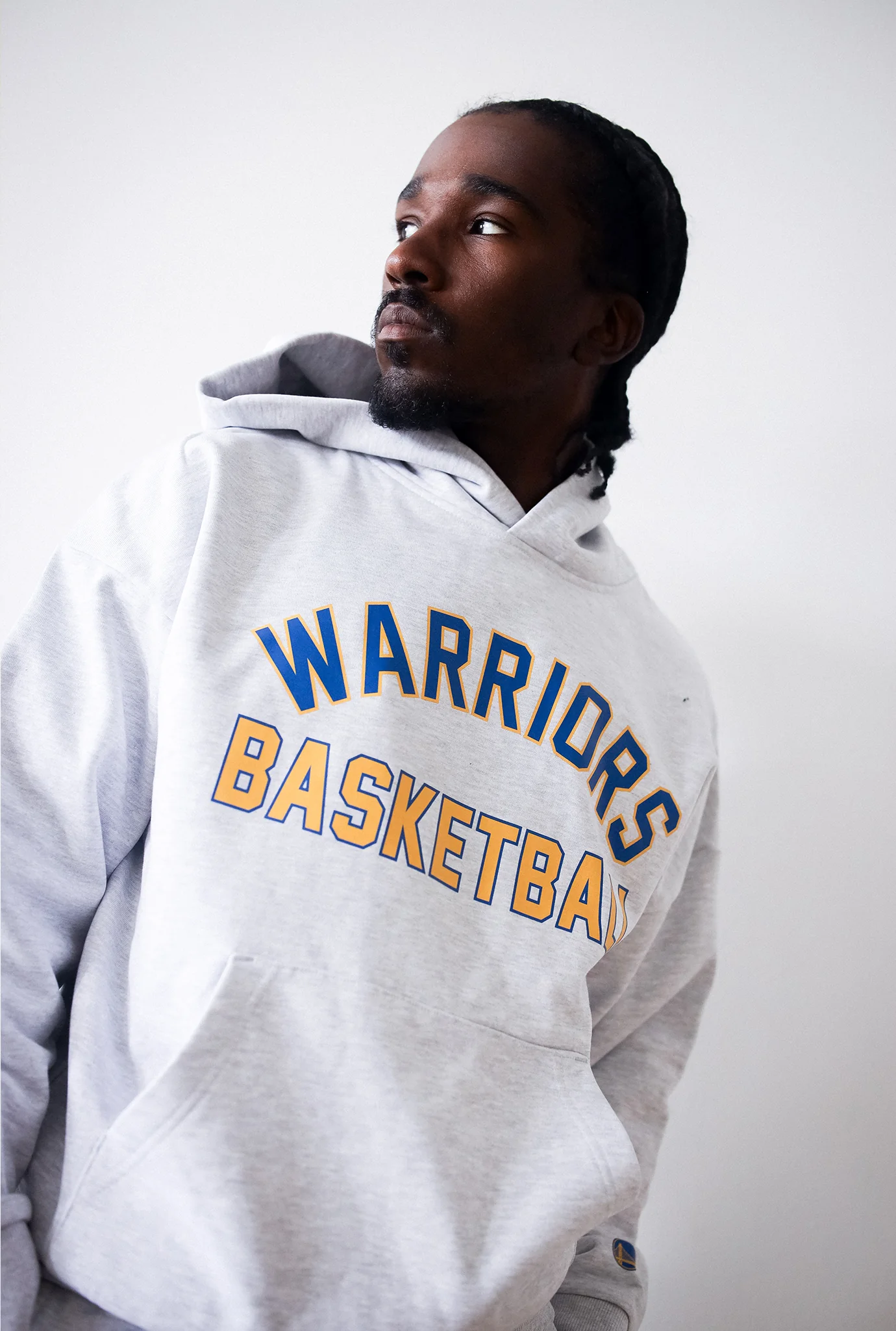 Golden State Warriors SuperHeavy™️ Hoodie - Ash - Image 3
