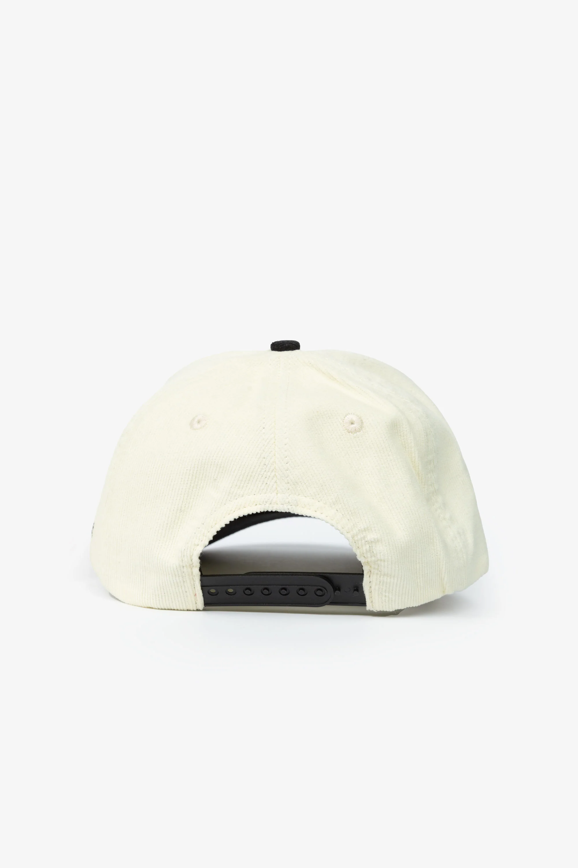 Home is Toronto Corduroy A-Frame Cap - Black / Ivory - Image 3