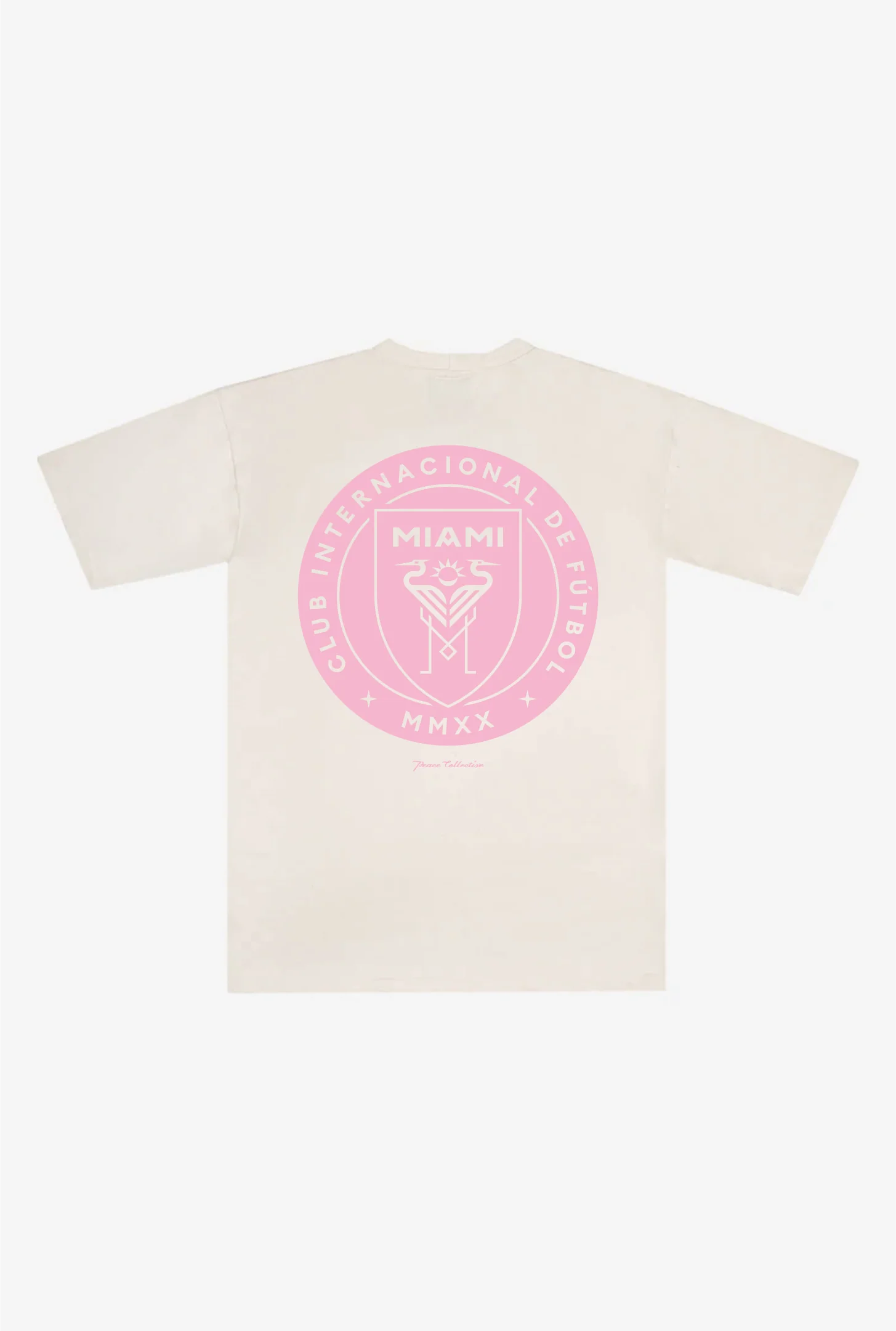 Inter Miami CF Heavyweight T-Shirt - Natural - Image 2