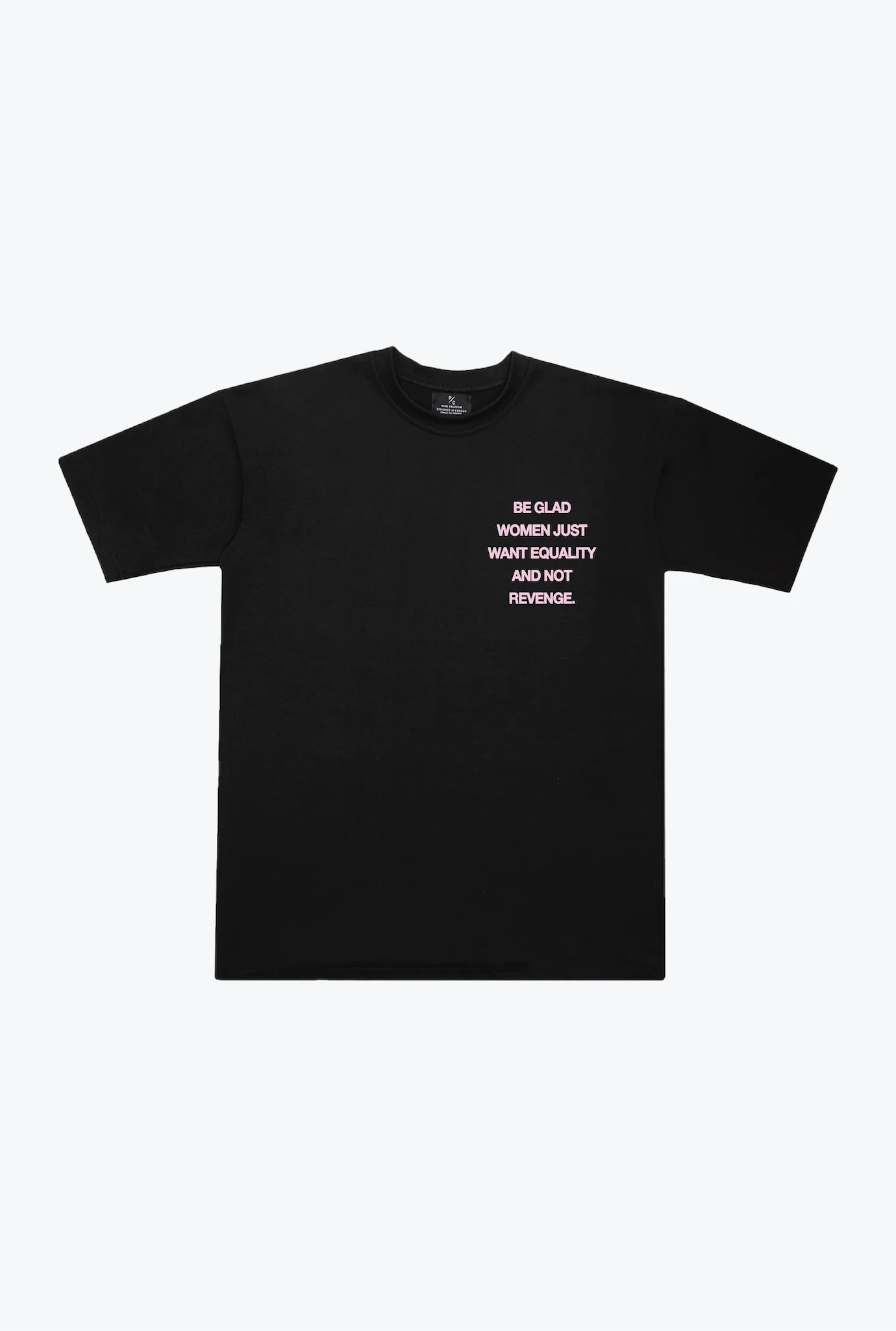 Women's Equality Heavyweight T-Shirt - Black - Image 2