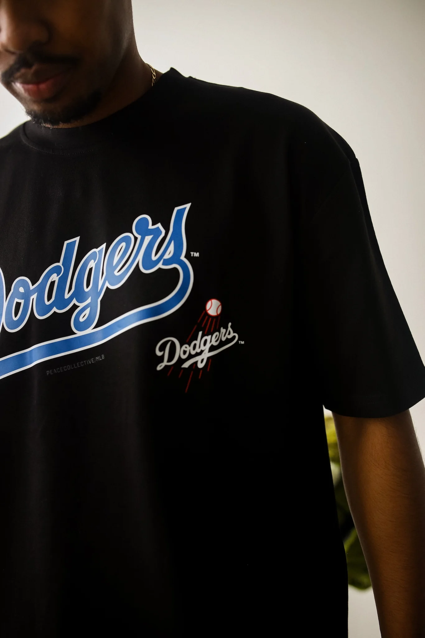Los Angeles Dodgers Spirit Heavyweight T-Shirt - Black - Image 5