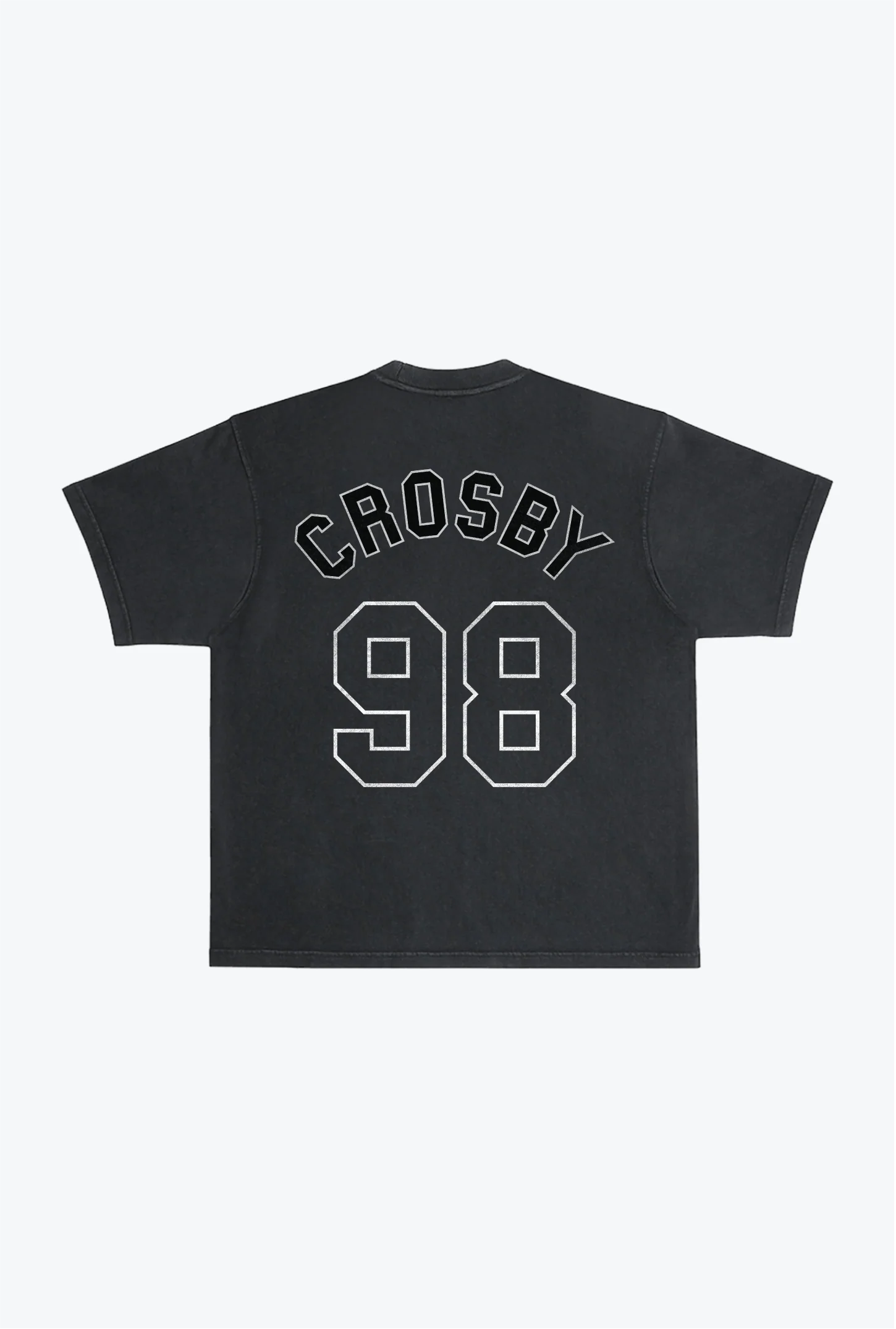 Maxx Crosby Garment Dyed Heavyweight T-Shirt - Black - Image 2