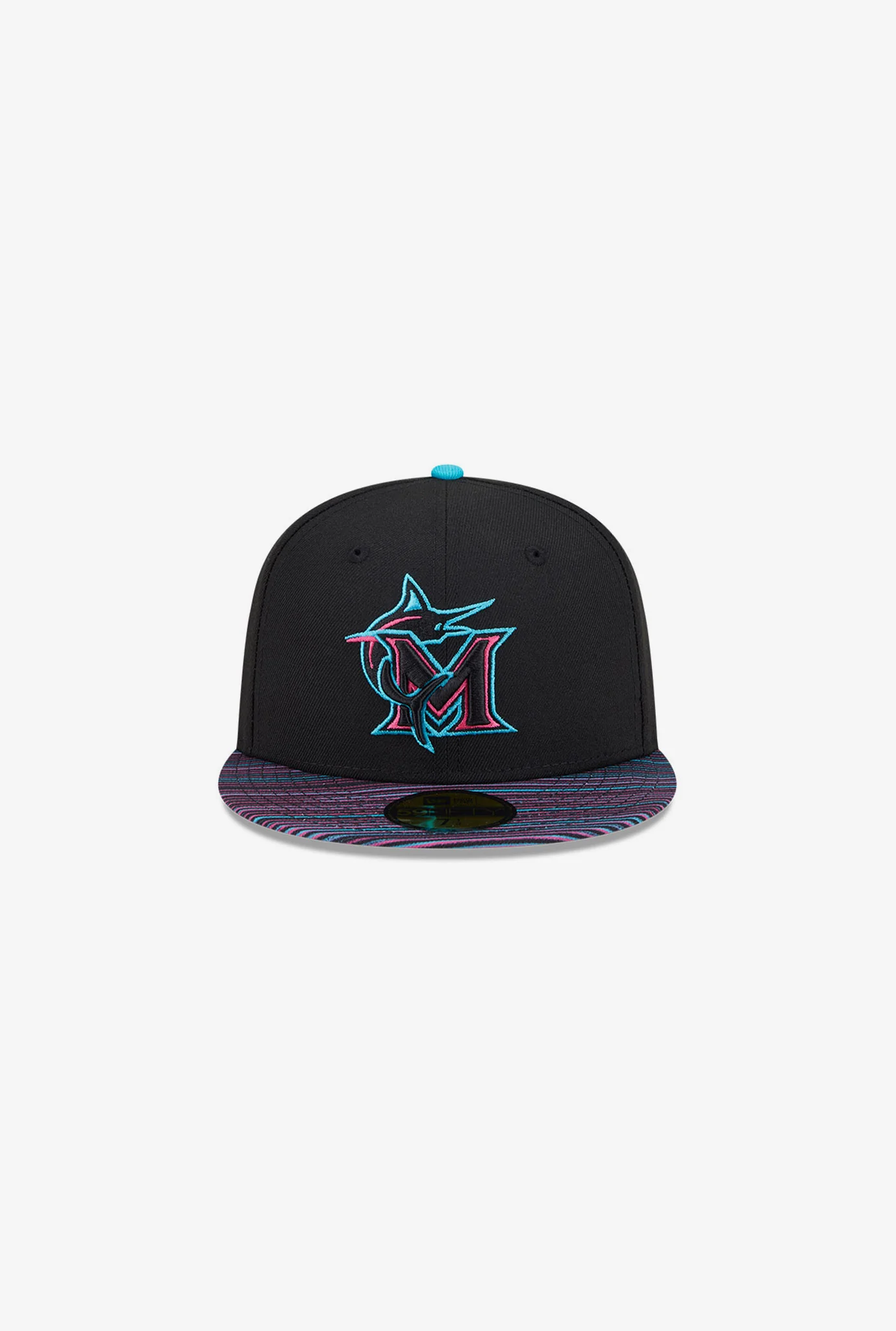 Miami Marlins 2025 City Connect 59FIFTY Fitted - Black - Image 3