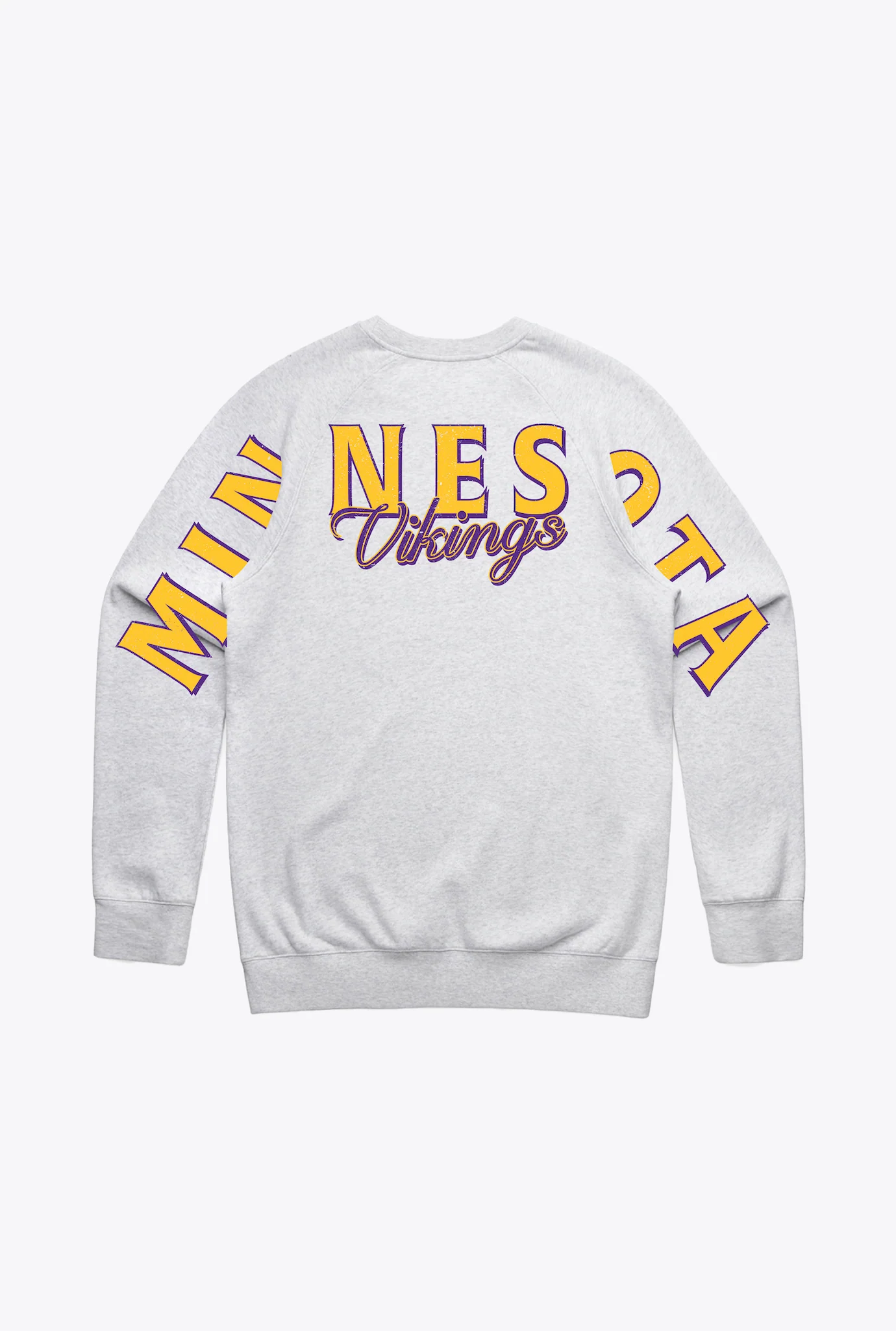 Minnesota Vikings Spirit Crewneck - Ash