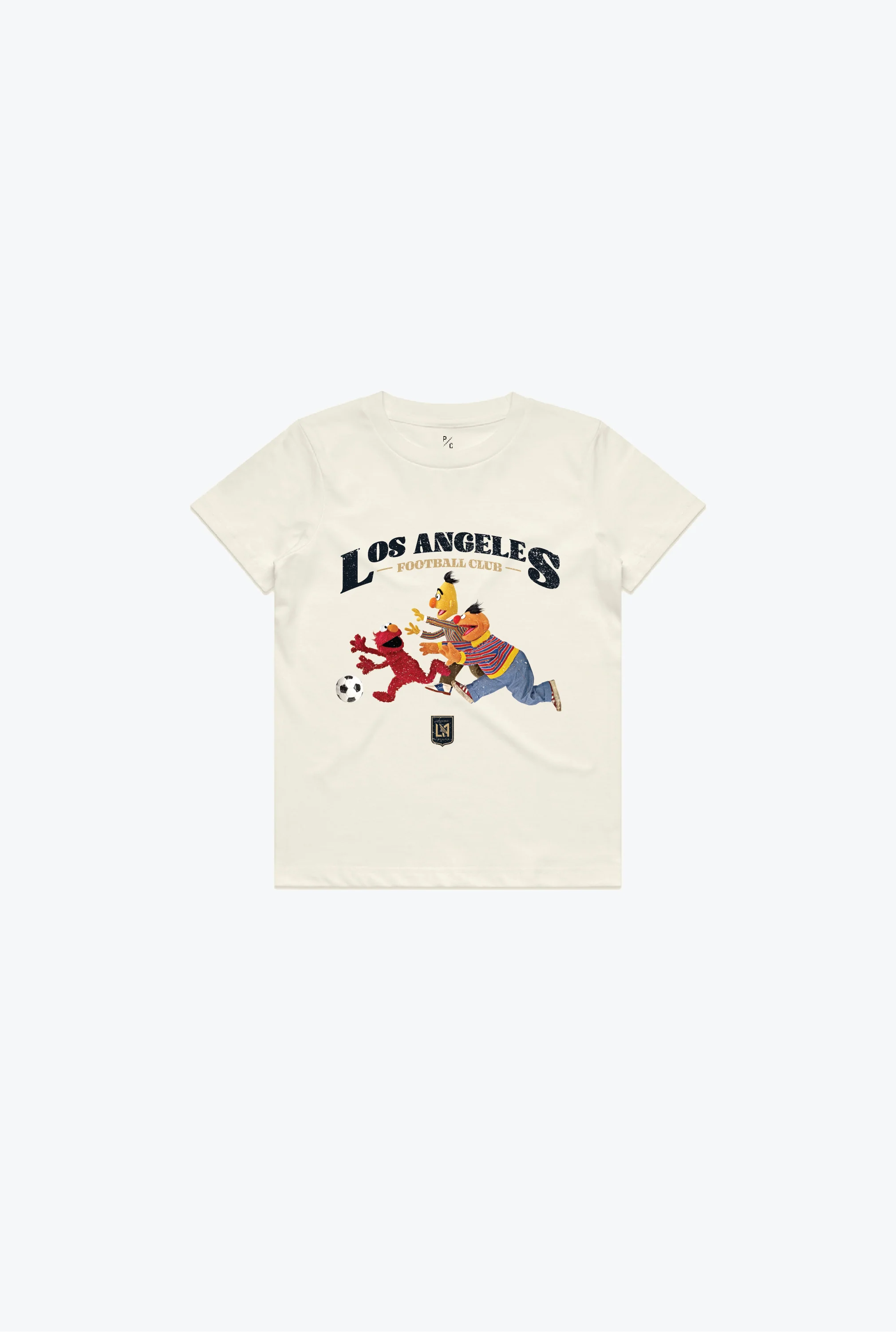 Los Angeles FC x Sesame Street Chase Kids T-Shirt - Ivory