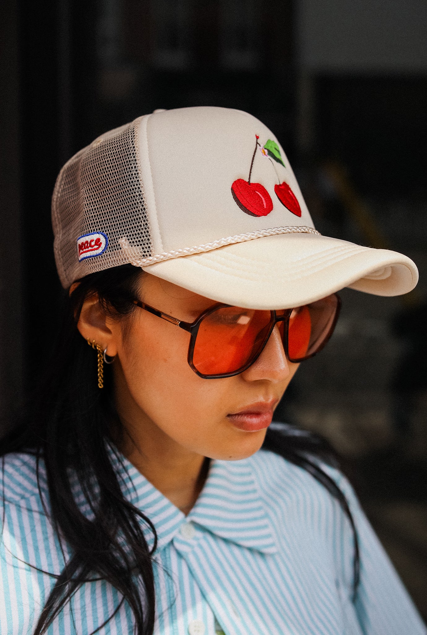 North American Road Trip Trucker Hat - Ivory - Image 2