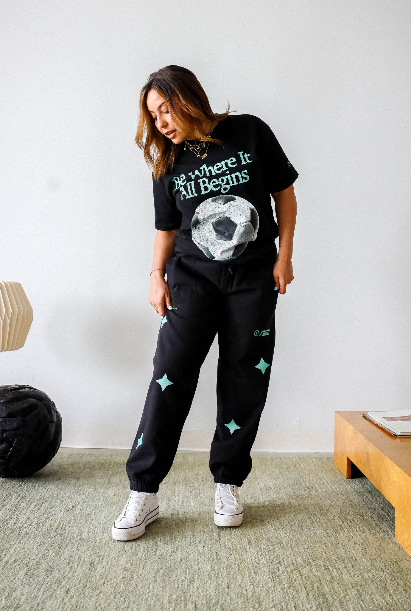 NSL Heavyweight Jogger - Black - Image 3