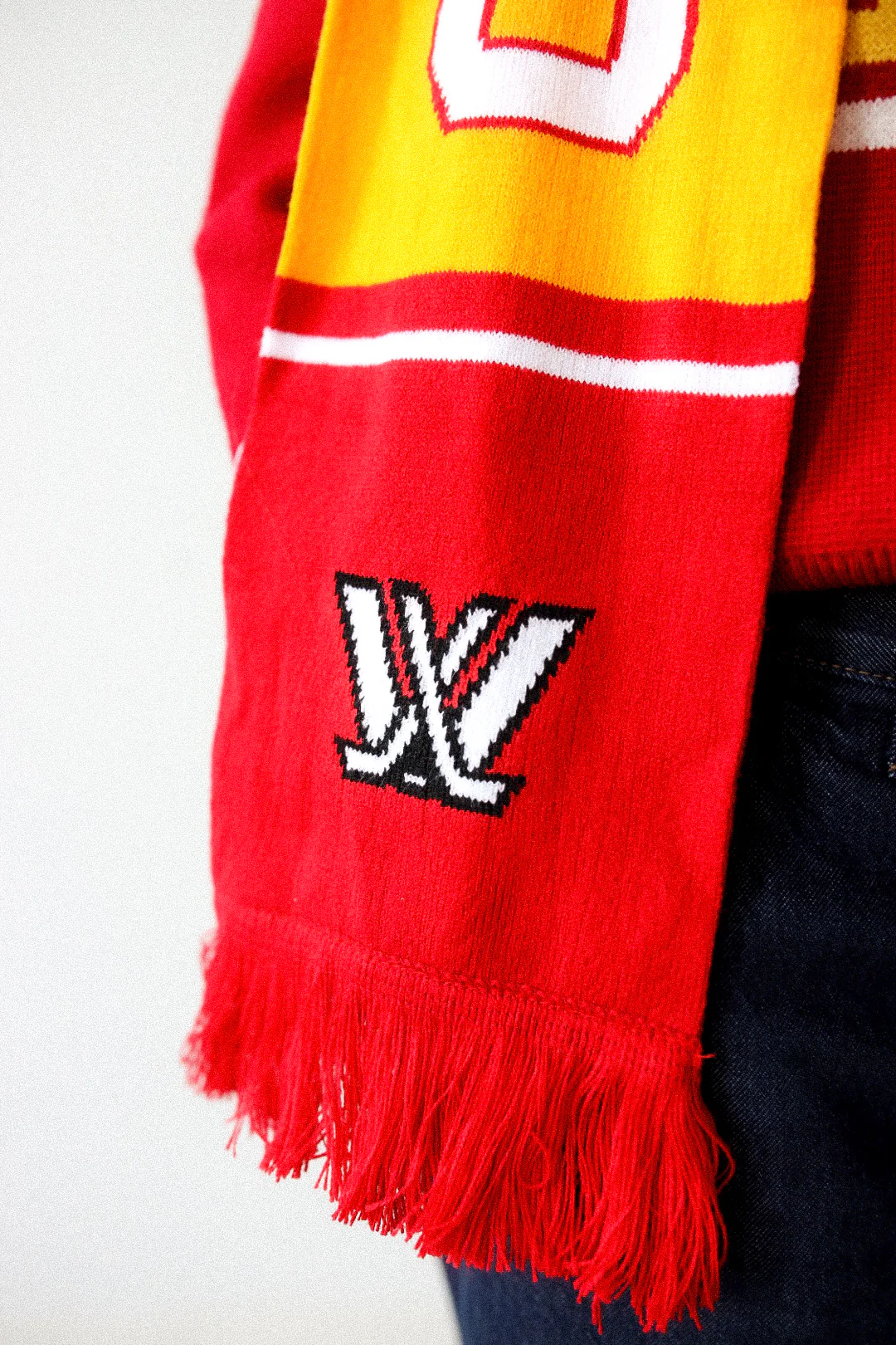 Ottawa Charge Scarf - Red - Image 5