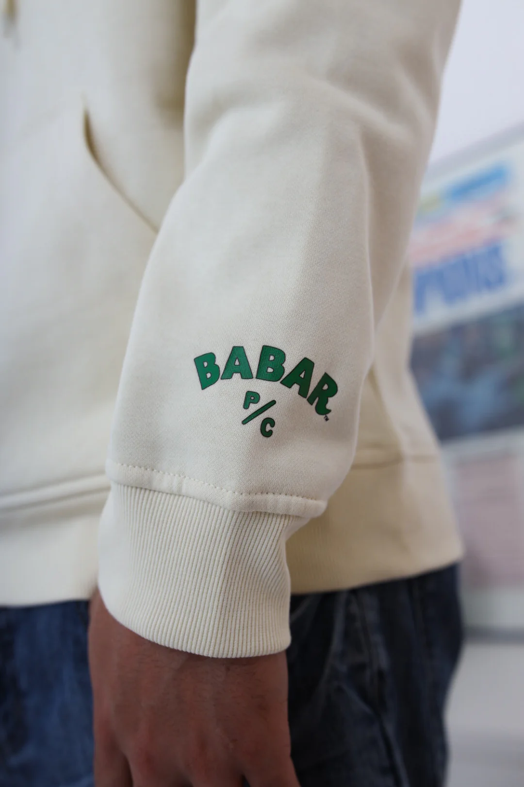 P/C x Babar Hoodie - Ivory - Image 5