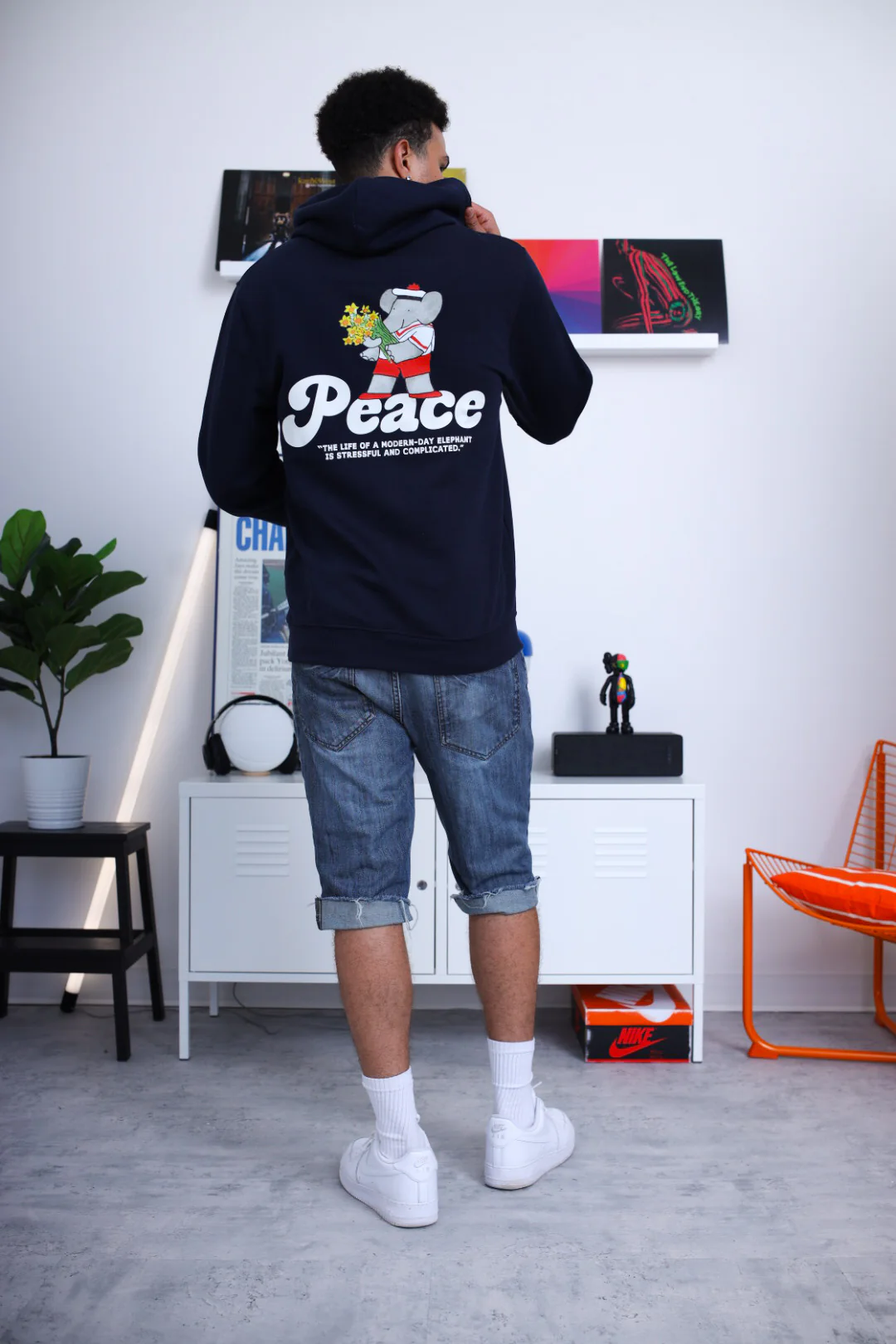 P/C x Babar Tote Bag - Navy - Image 8