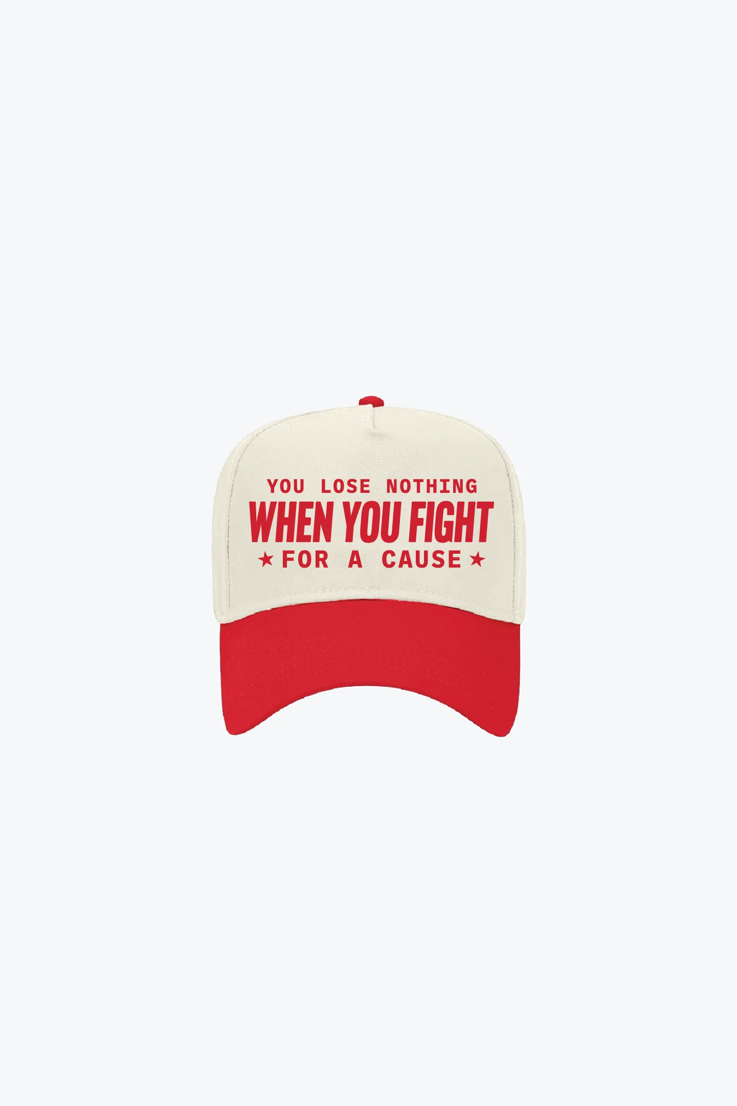 P/C x Muhammad Ali A-Frame Cap - Ivory / Red - Image 2
