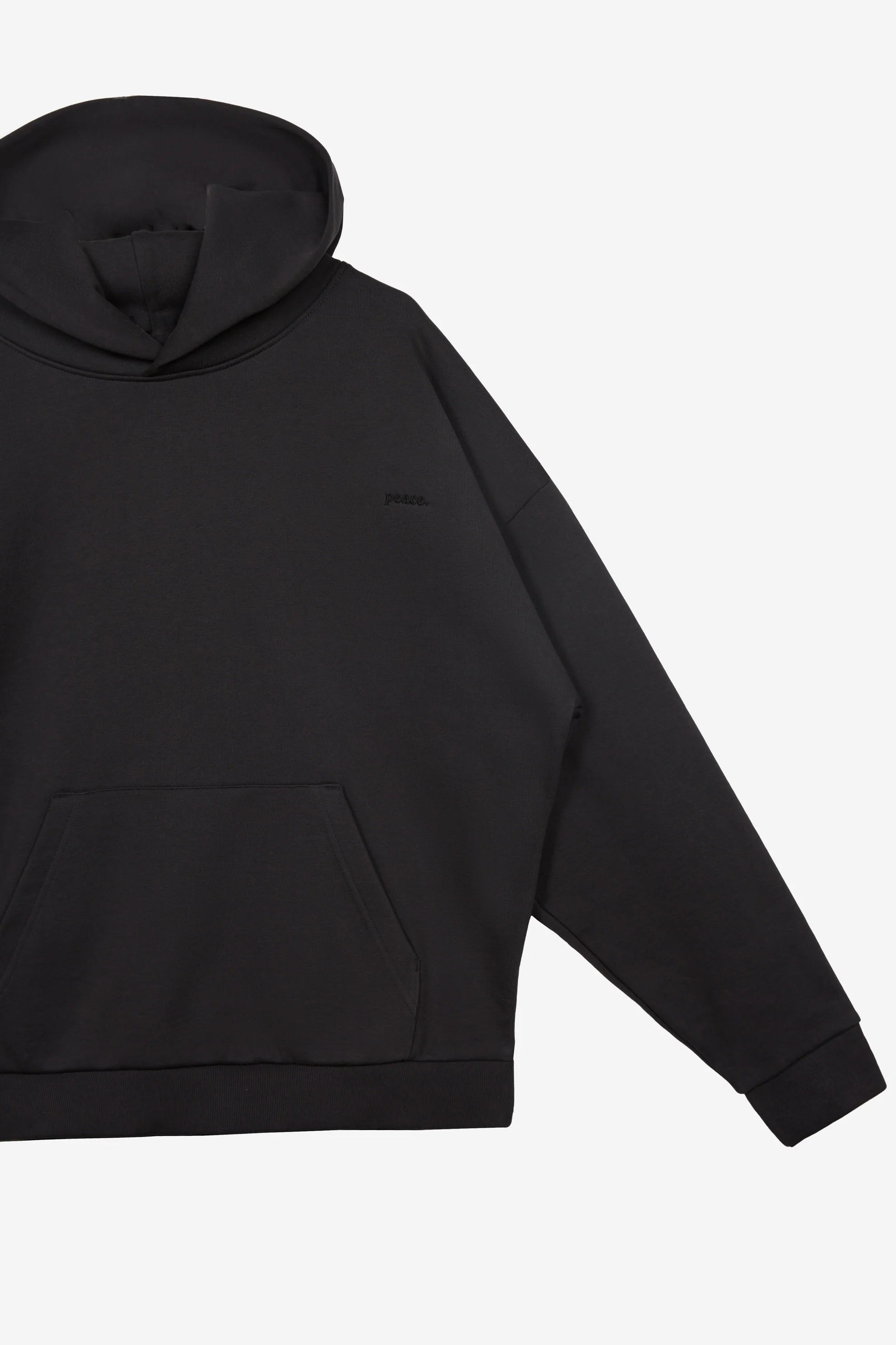 Peace SuperHeavy™️ Hoodie - Off-Black - Image 3