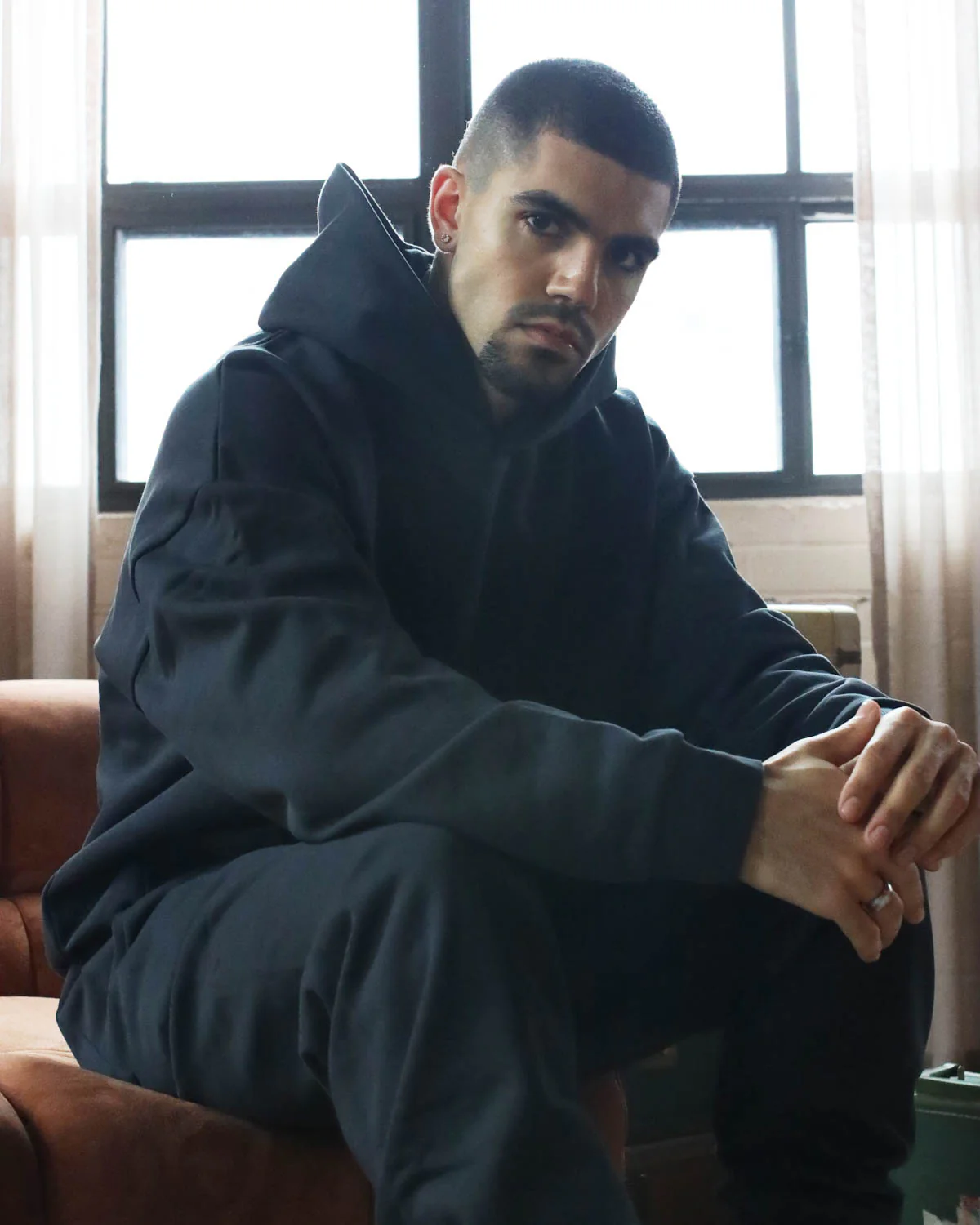 Peace SuperHeavy™️ Hoodie - Off-Black - Image 7