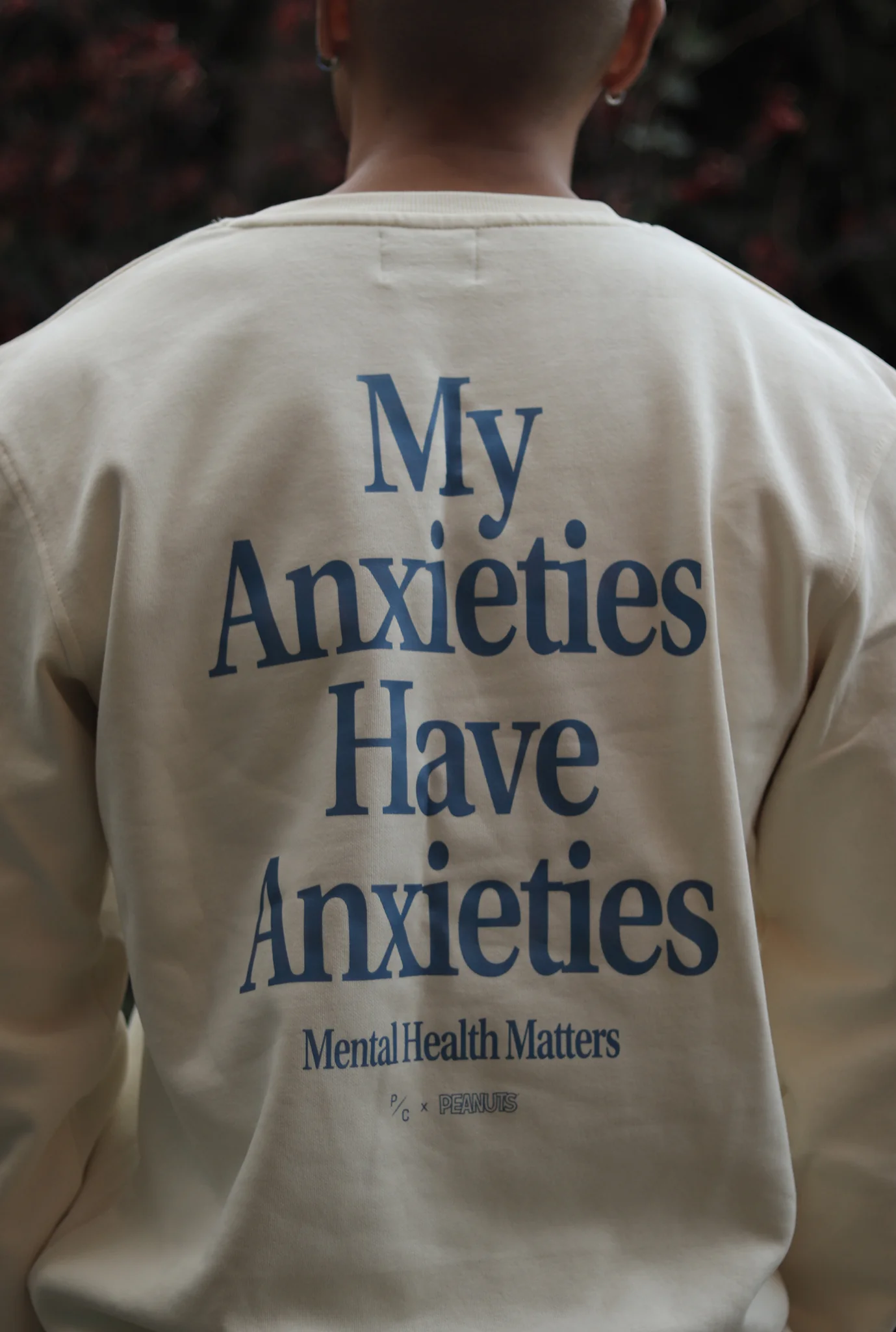 Peanuts My Anxieties have Anxieties Crewneck - Ivory - Image 6
