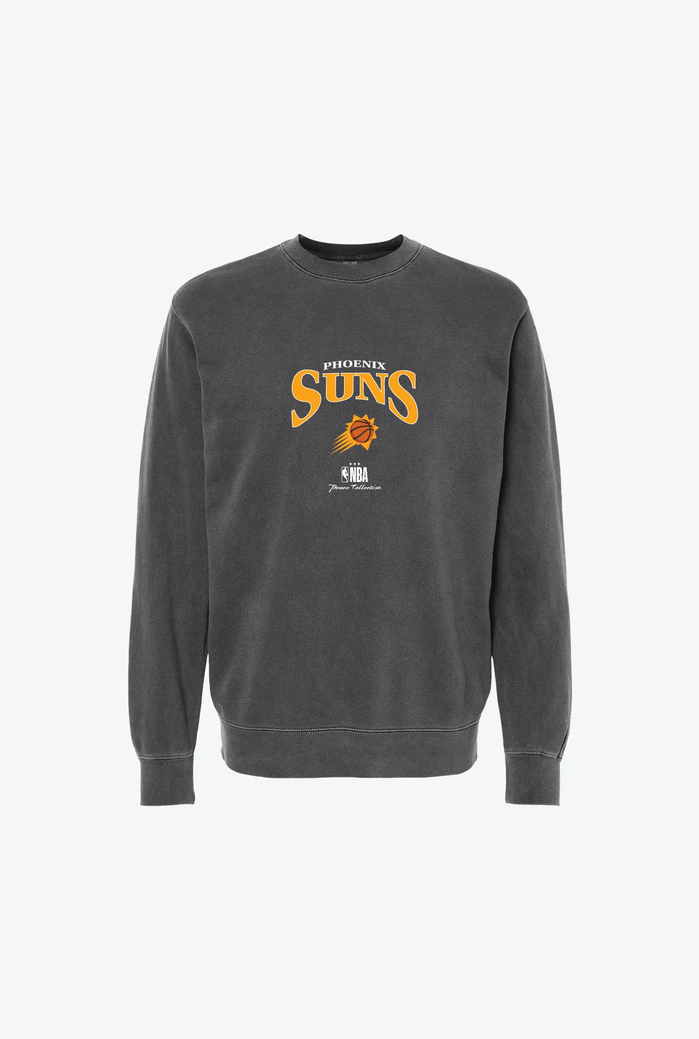 Phoenix Suns Vintage Embroidered Crewneck - Black