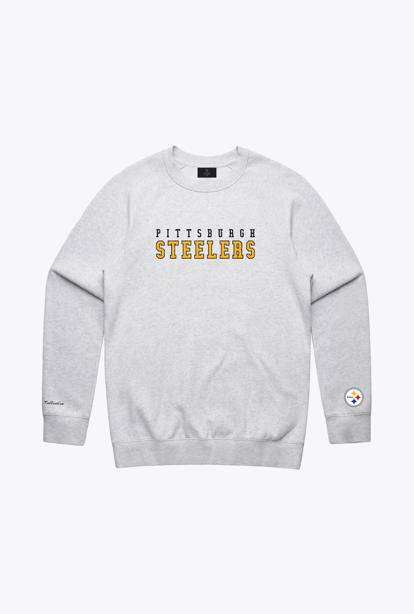 Pittsburgh Steelers Spirit Crewneck - Ash - Image 2