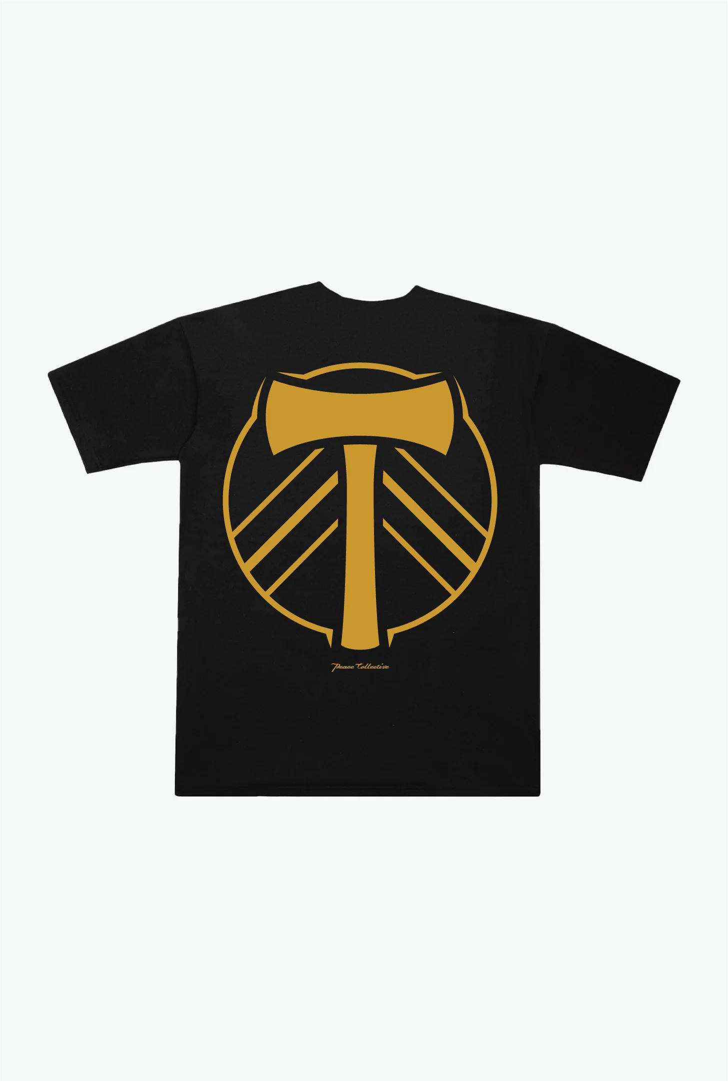 Portland Timbers Essentials Heavyweight T-Shirt - Black - Image 2
