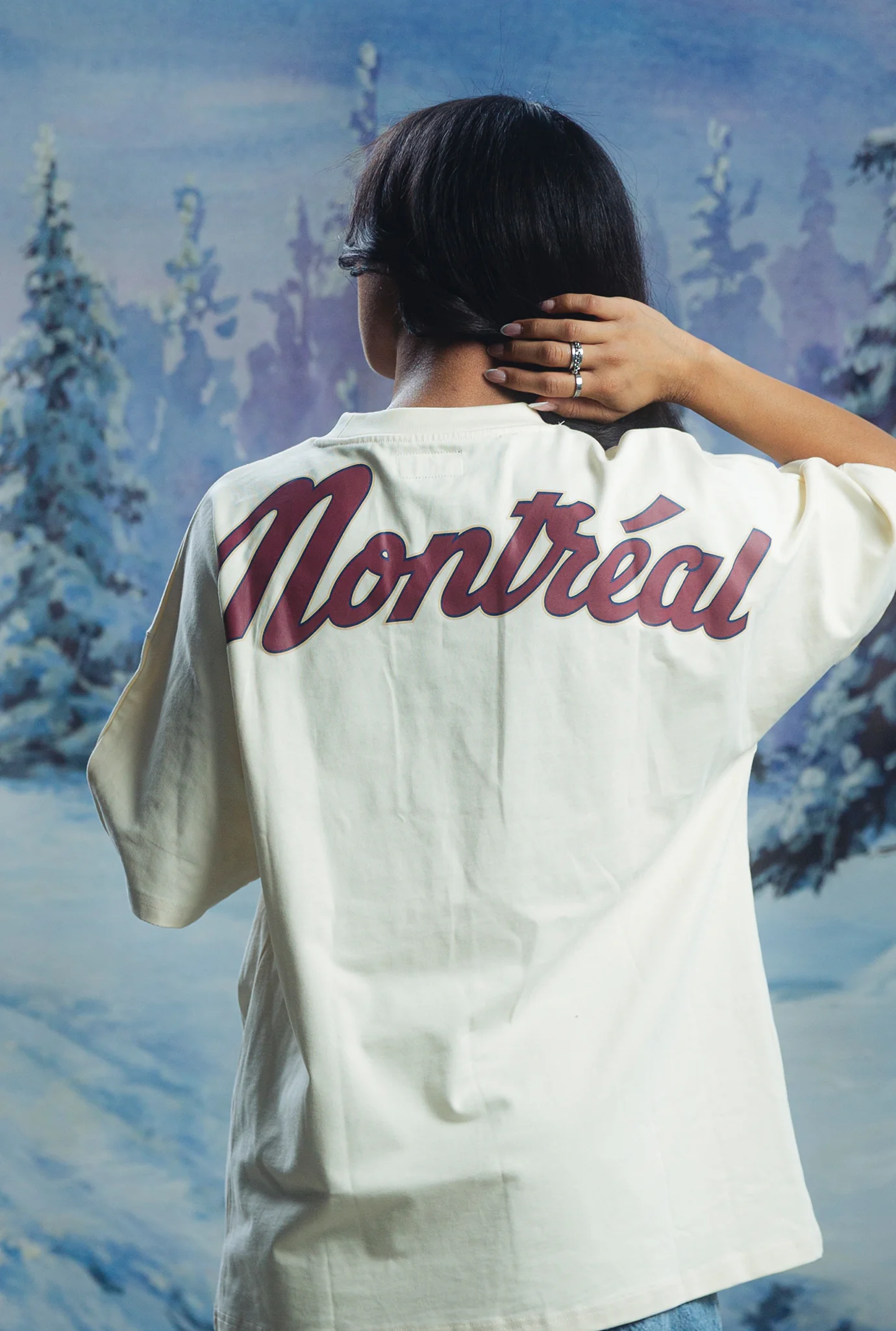 Montréal Victoire Spirit Heavyweight T-Shirt - Ivory - Image 4