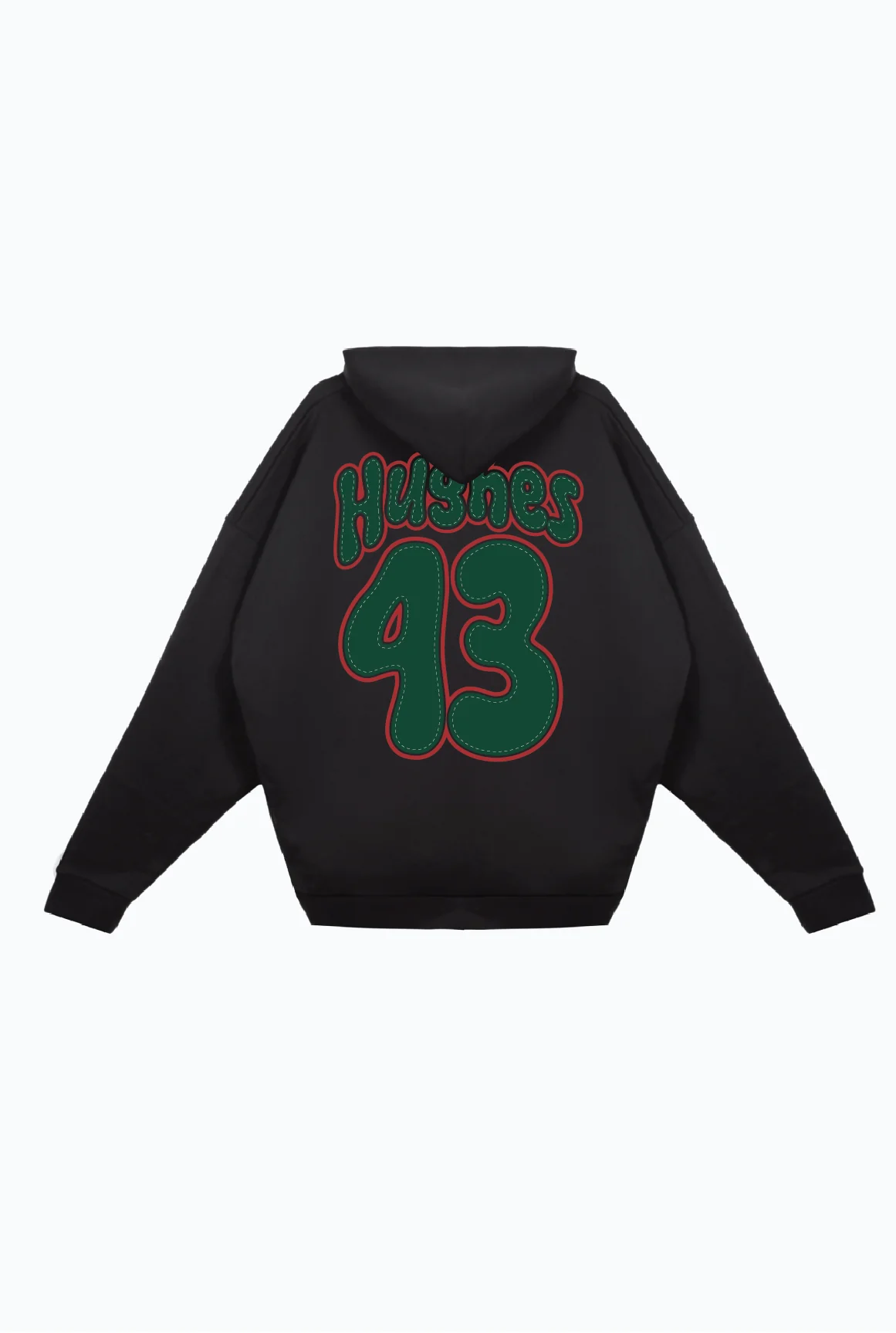 Quinn Hughes Relaxed Hoodie - Black - Image 2