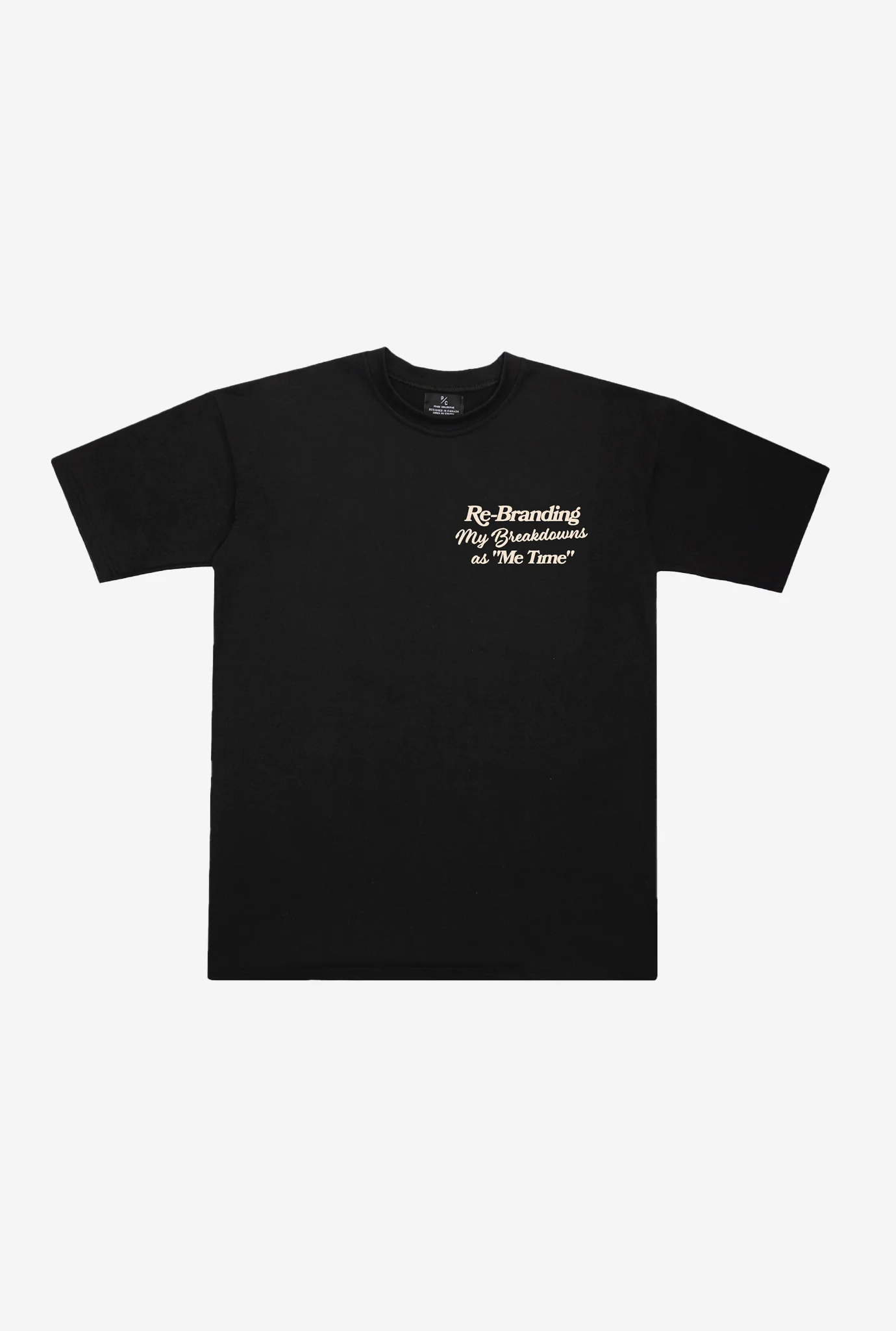 Re-Branding My Breakdown Heavyweight T-Shirt - Black - Image 2