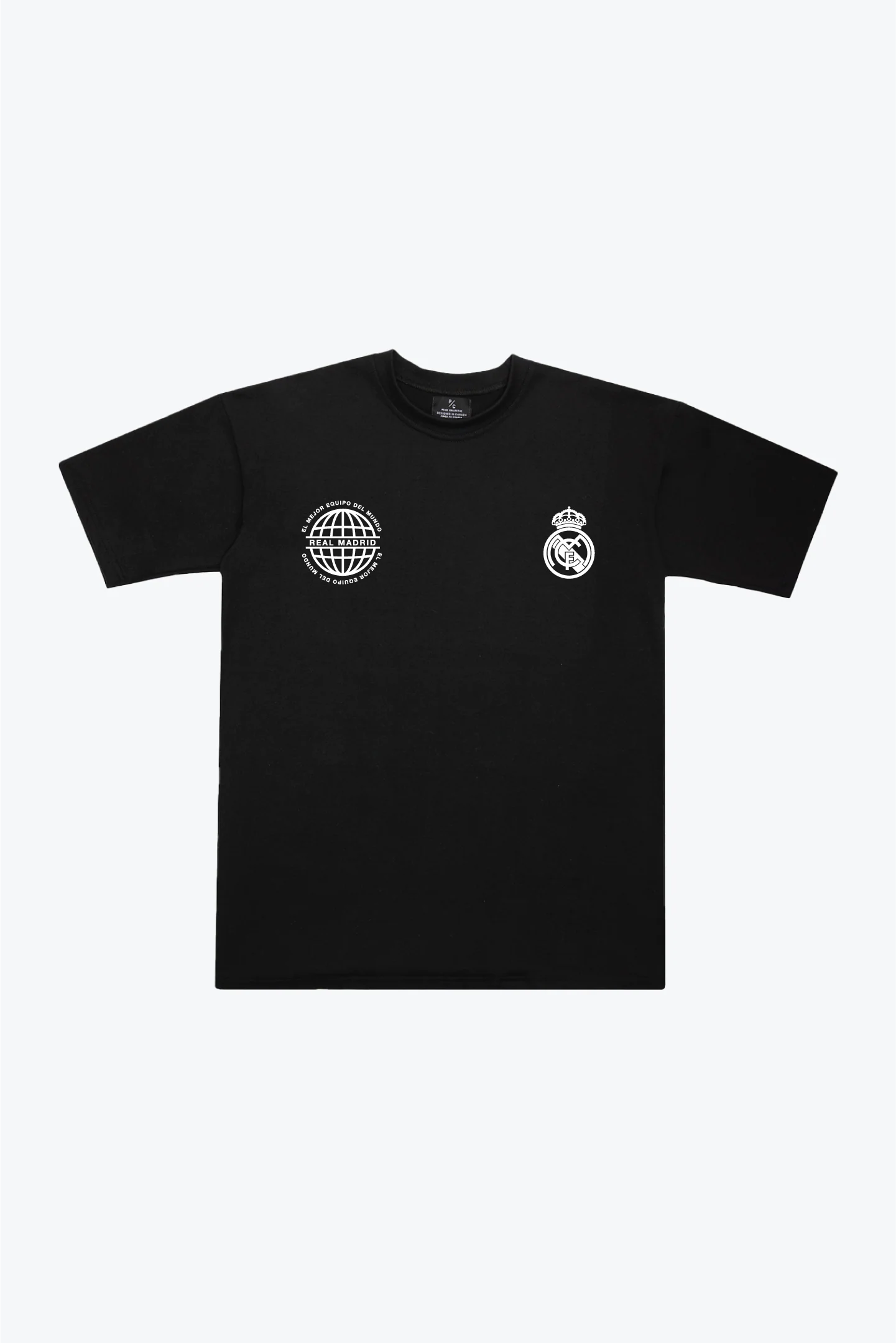 Real Madrid European Champions Heavyweight T-Shirt - Black - Image 2