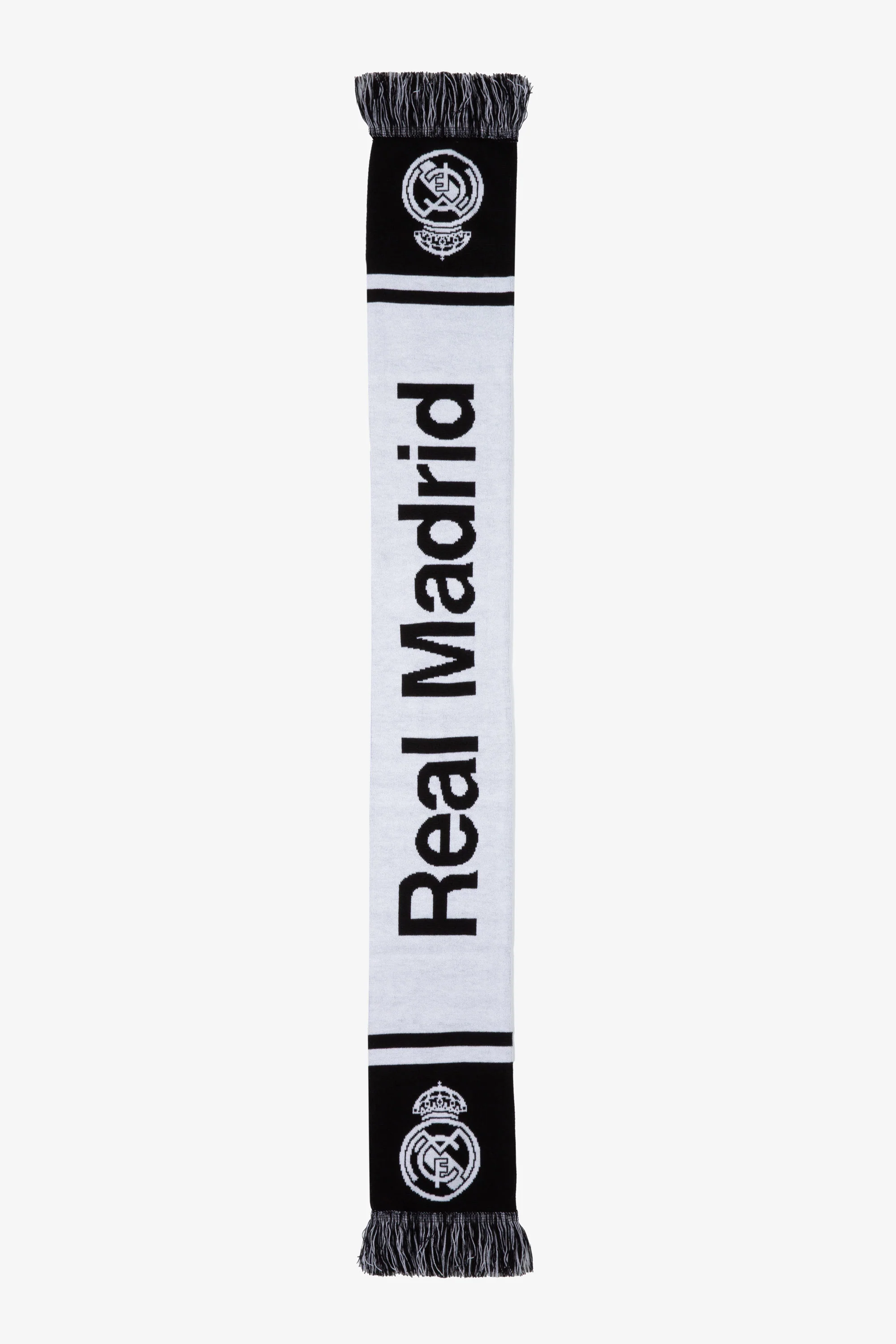 Real Madrid Scarf - Black / White - Image 2