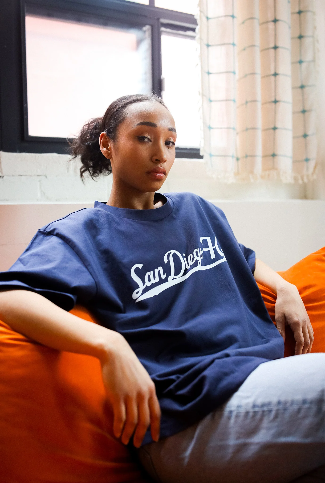 San Diego FC Spirit Heavyweight T-Shirt - Navy - Image 4