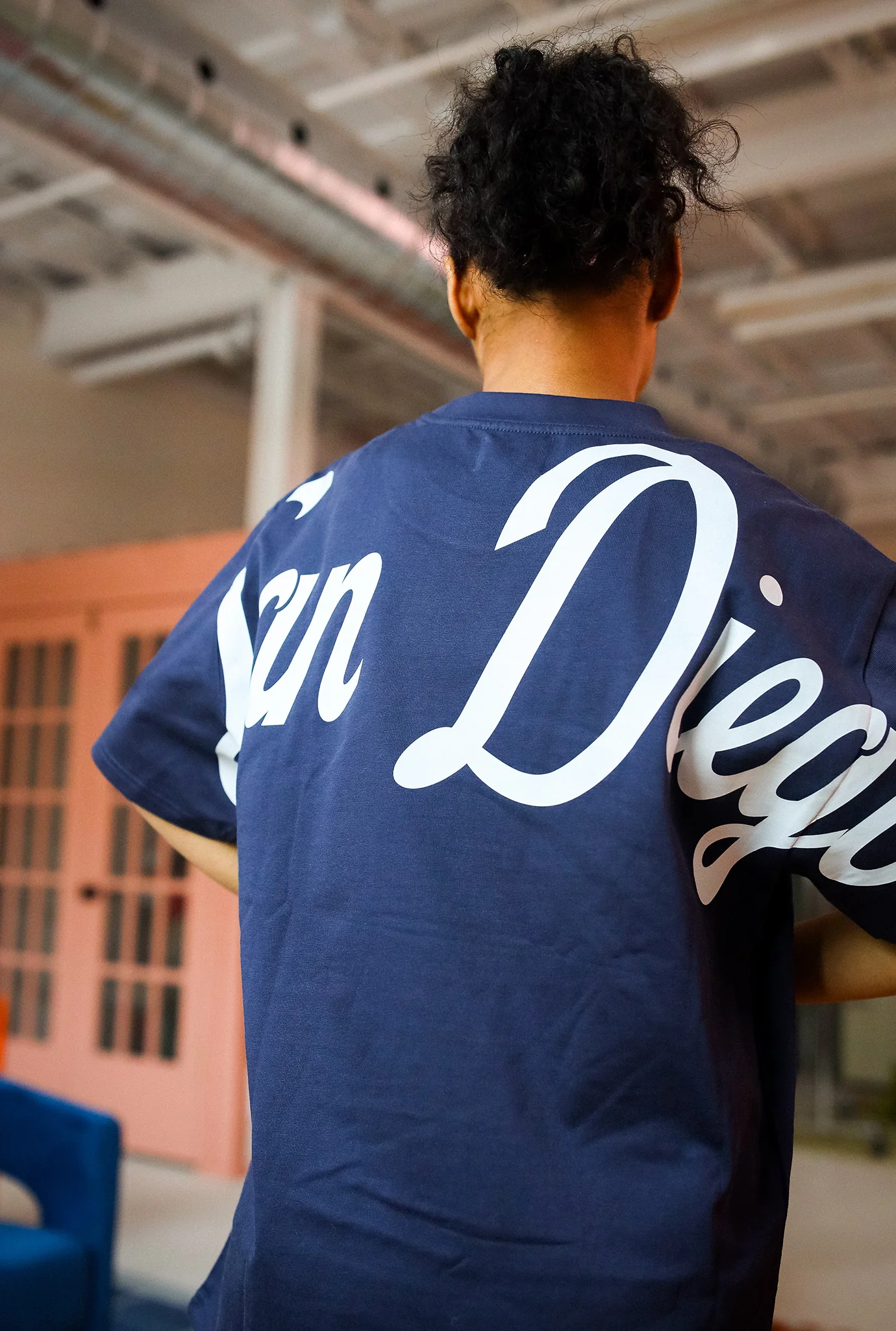 San Diego FC Spirit Heavyweight T-Shirt - Navy - Image 5