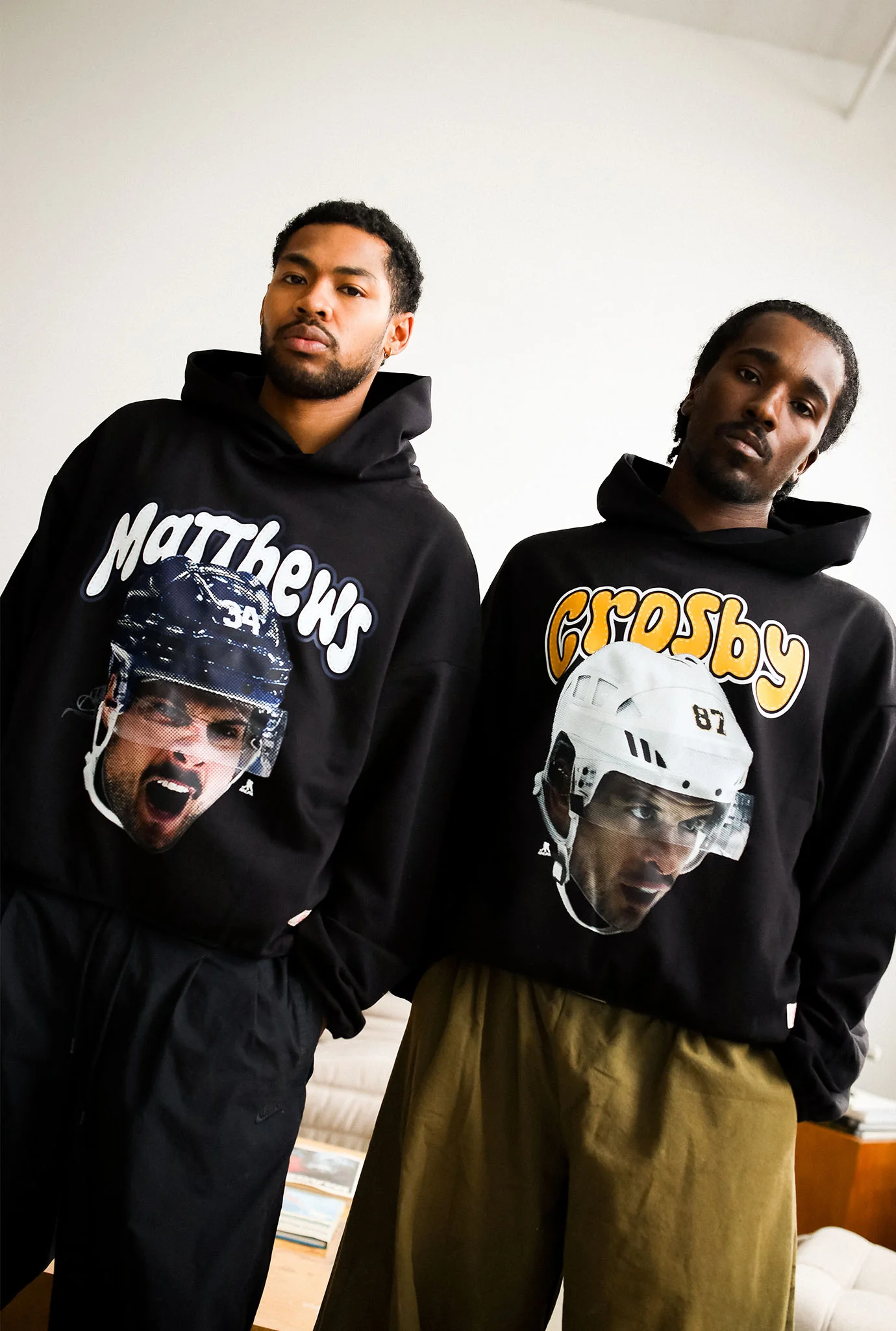 Sidney Crosby Relaxed Hoodie - Black - Image 3
