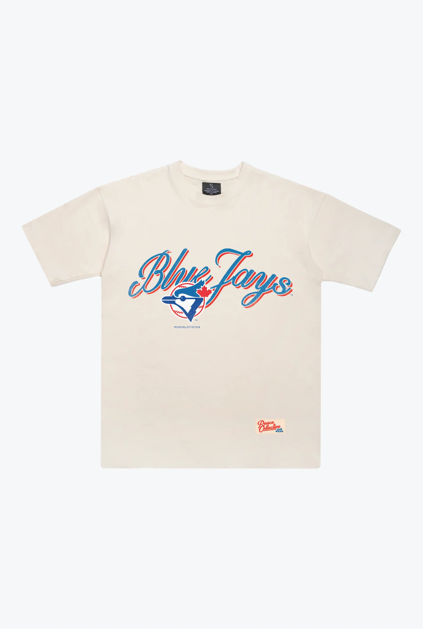 Toronto Blue Jays Vintage Graphic Heavyweight T-Shirt - Ivory
