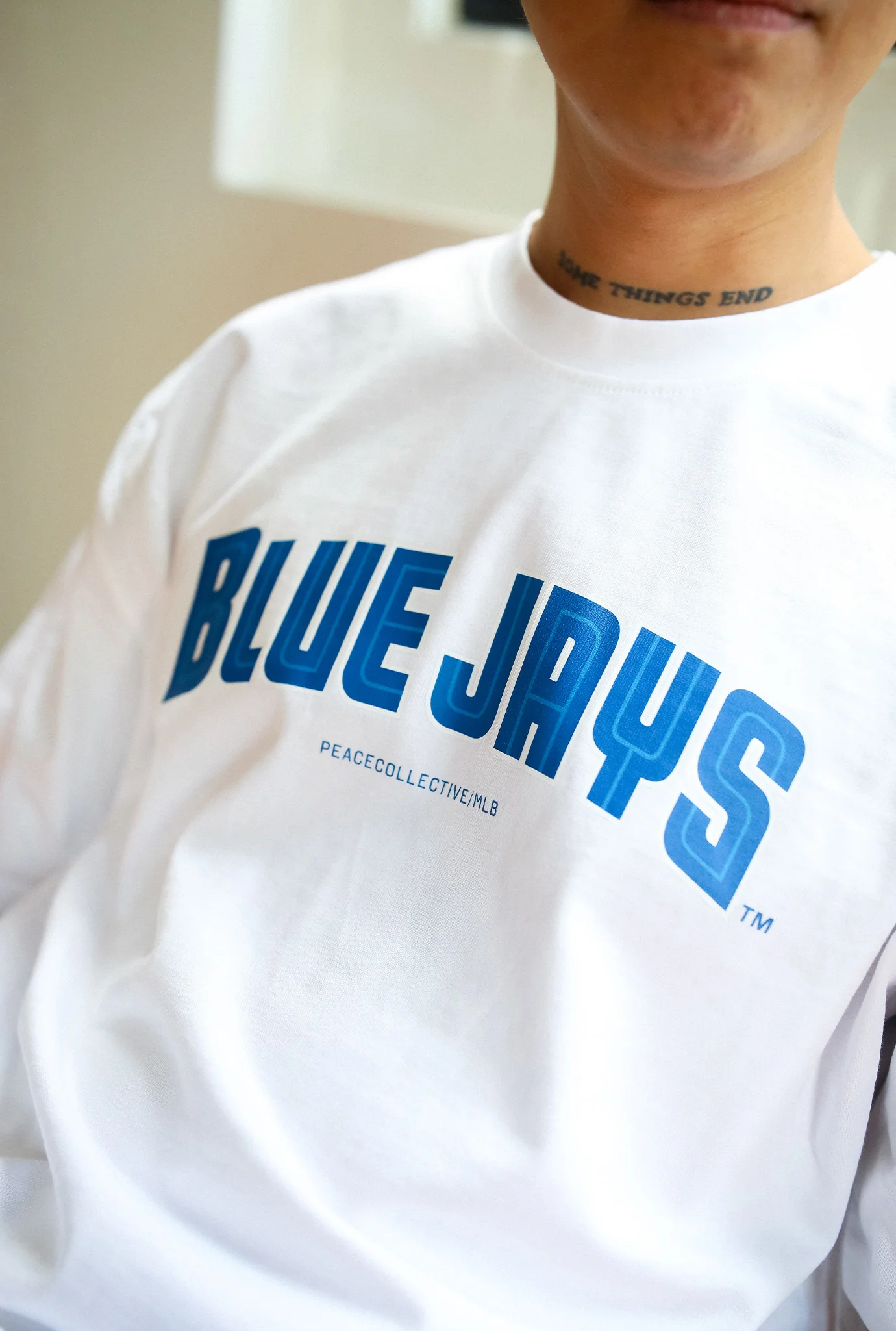 Toronto Blue Jays World Series 2025 Heavyweight T-Shirt - White - Image 4