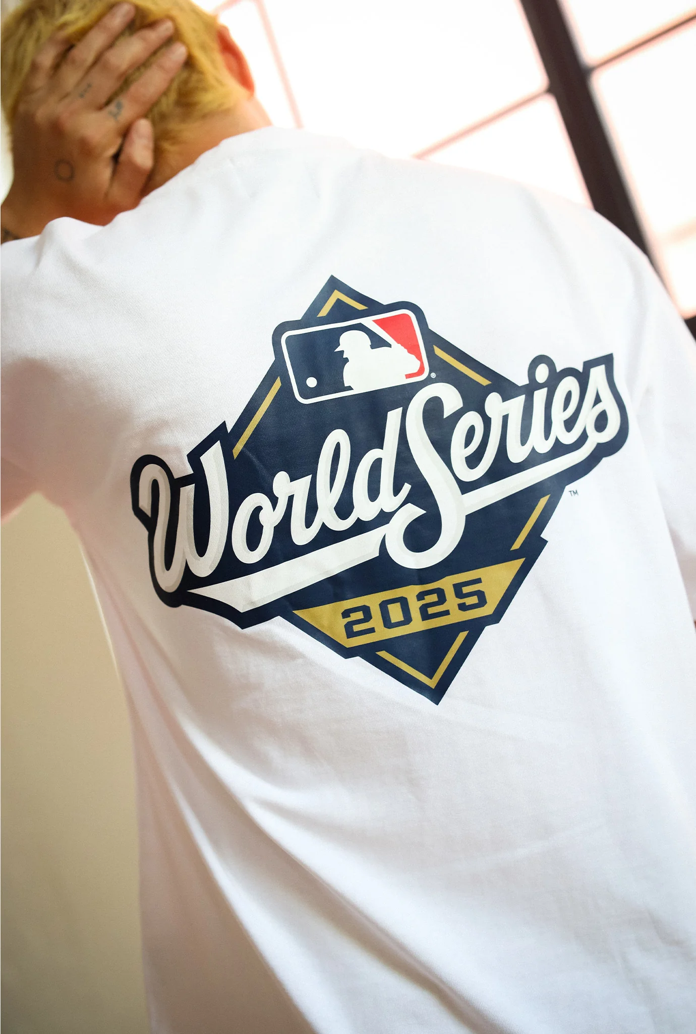 Toronto Blue Jays World Series 2025 Heavyweight T-Shirt - White - Image 5