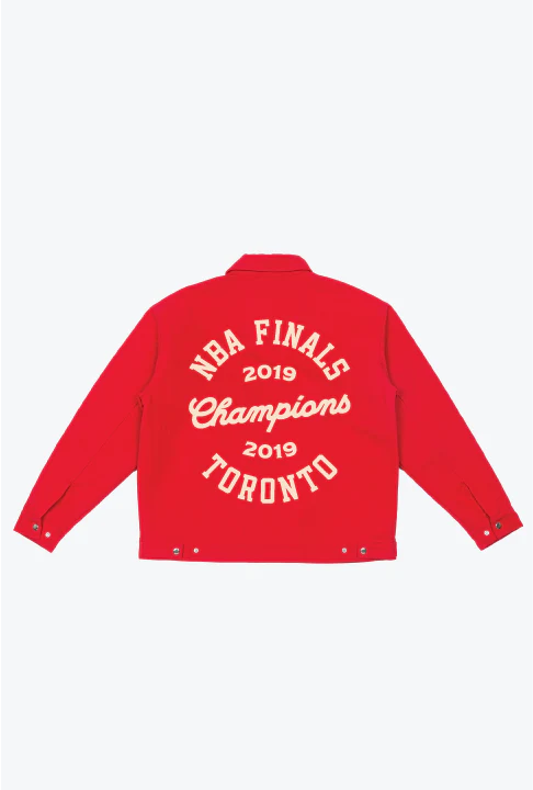 Toronto Raptors Work Jacket - Red - Image 2