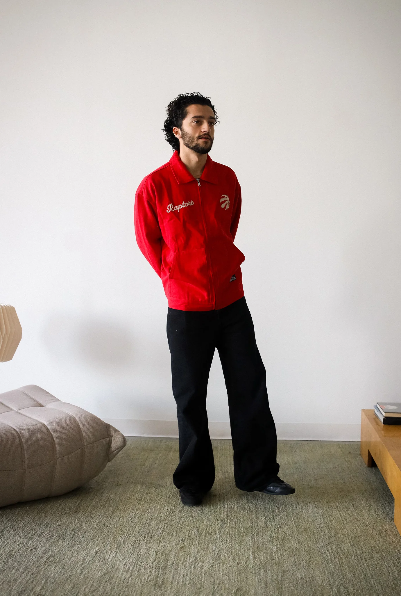 Toronto Raptors Work Jacket - Red - Image 3