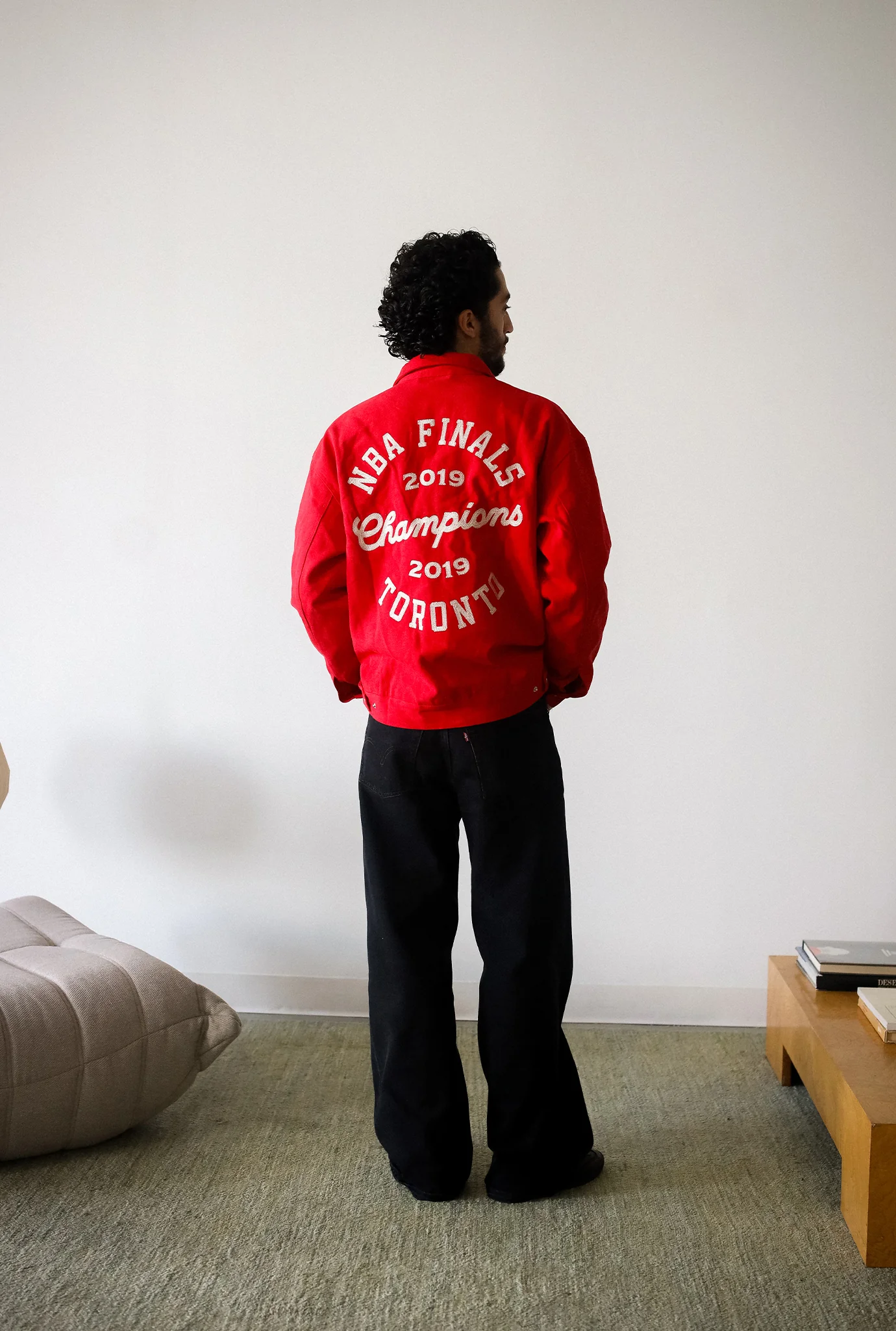 Toronto Raptors Work Jacket - Red - Image 4