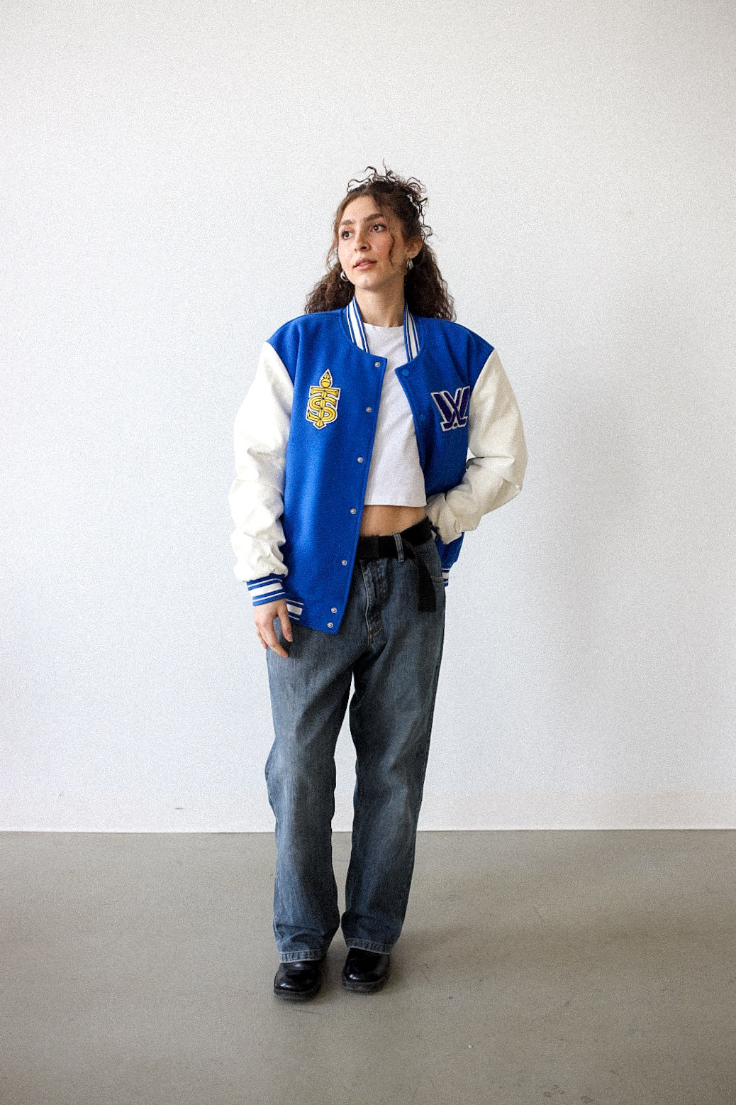 Toronto Sceptres Letterman Jacket - Royal - Image 3